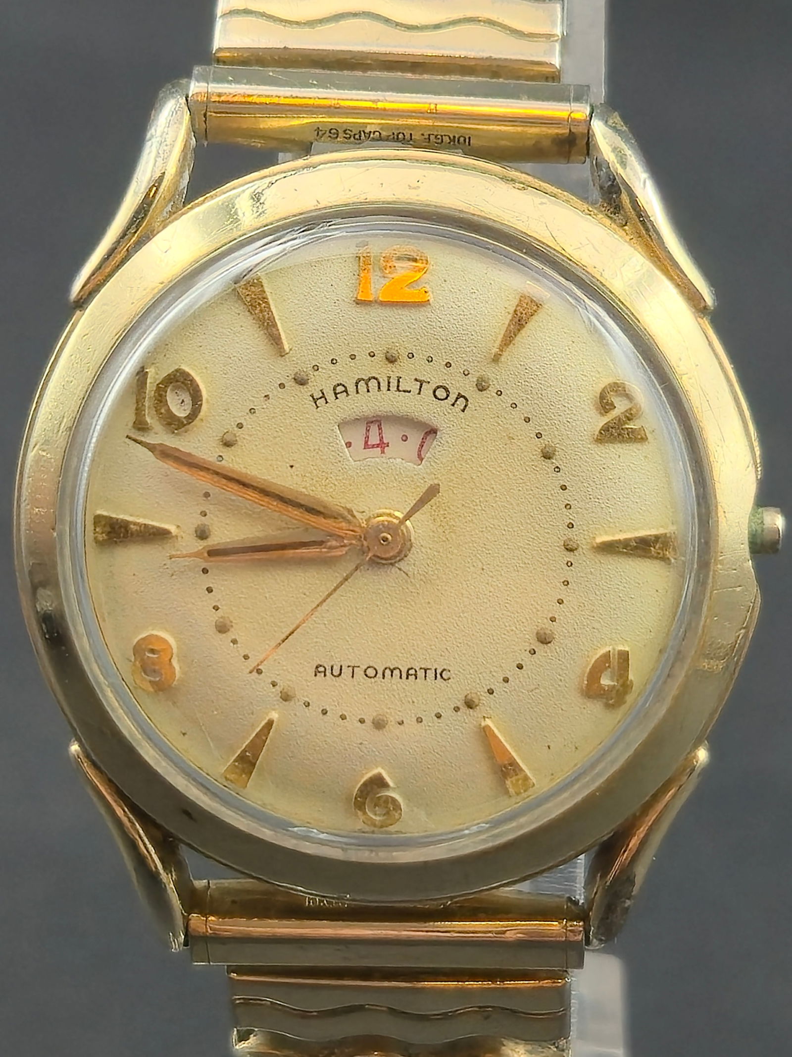 1950s Hamilton Automatic Illinois 17 Jewel 10K RGP 31 mm Wristwatch Runs (1 of 11)