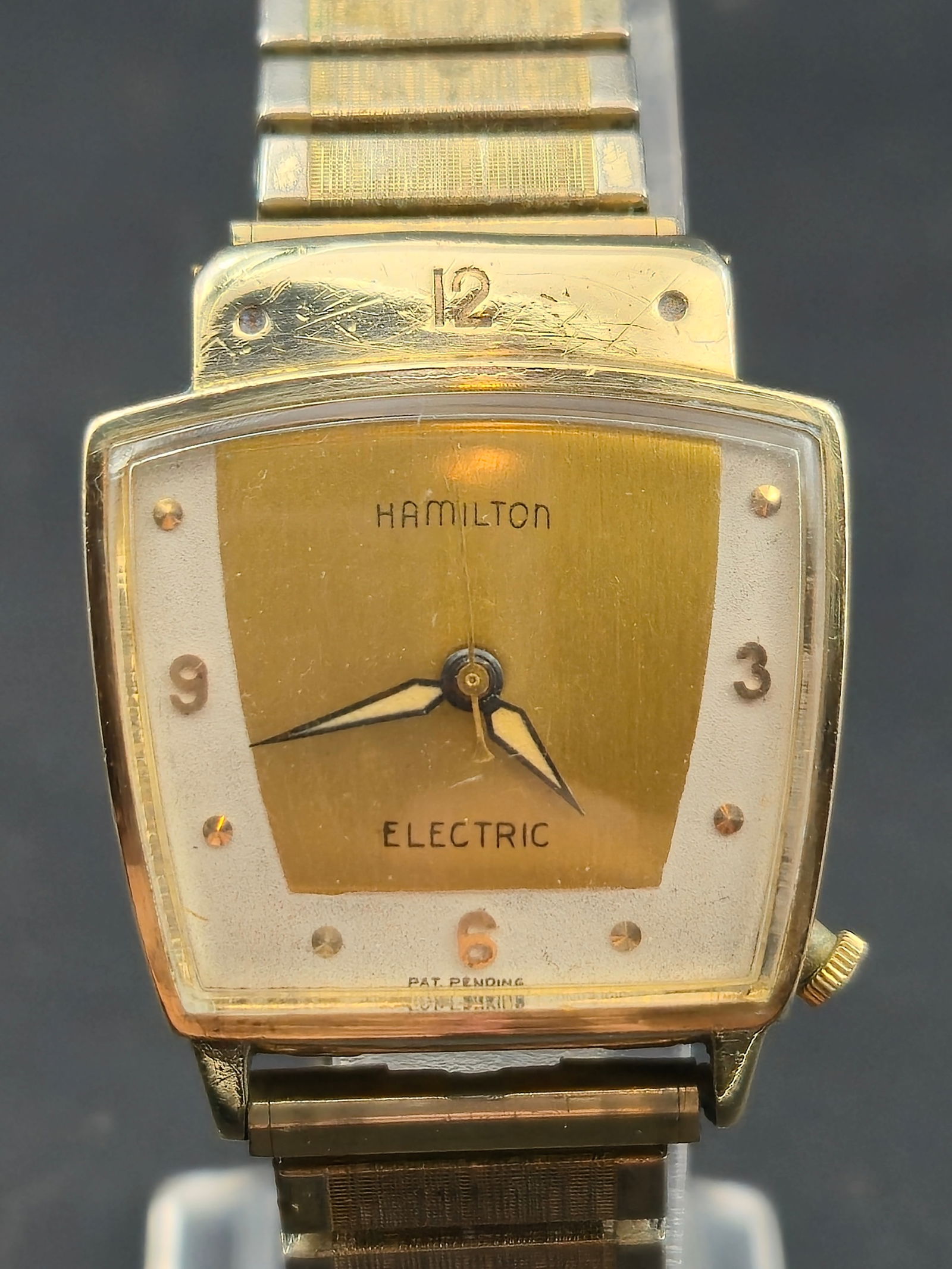 Hamilton Electric “Pacer-Style” 505 10K GF 29 mm Vintage 1962 – Starts & StopsVintage (1 of 12)