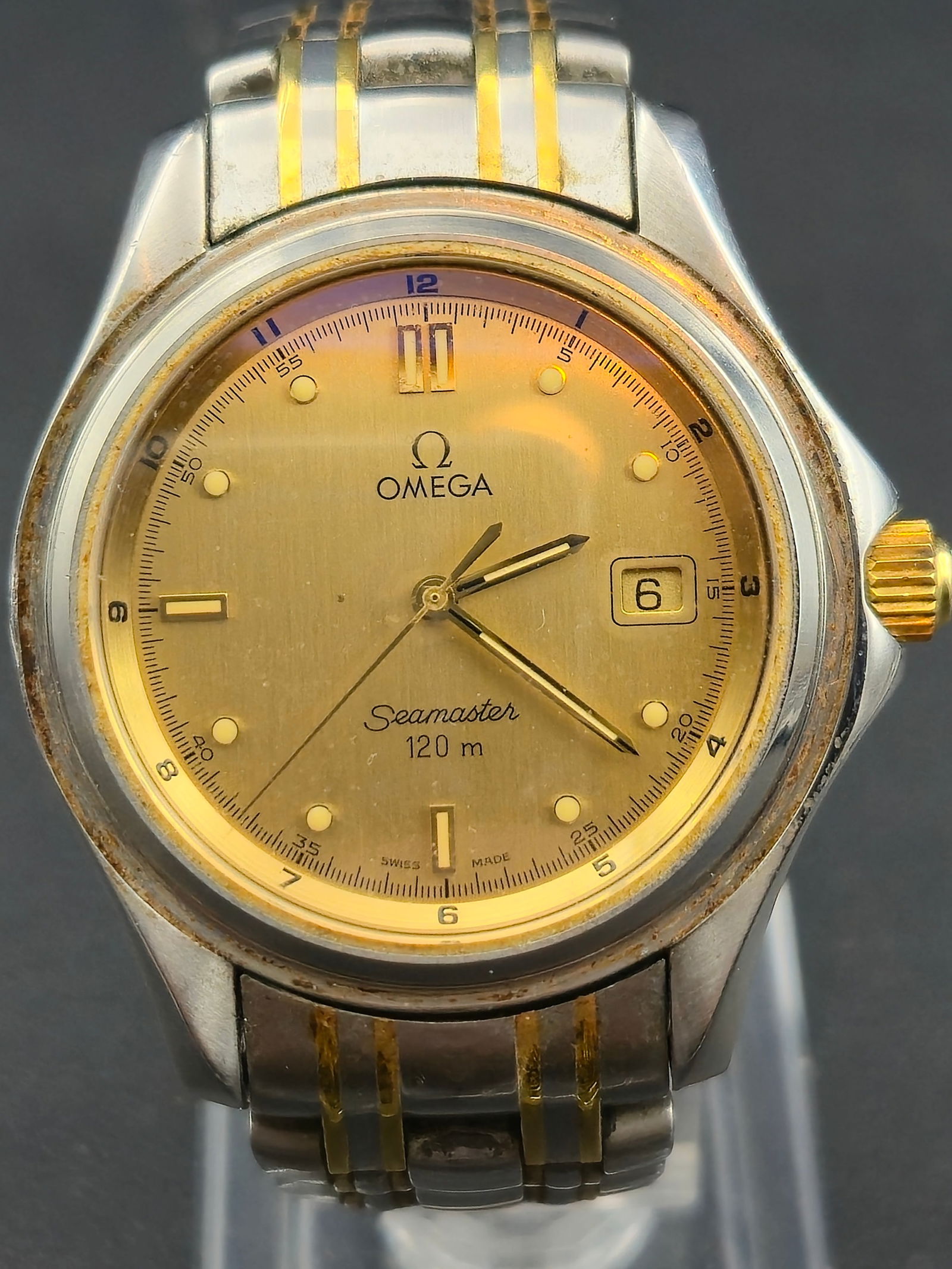 Omega Seamaster 120 M Quartz Ref. 168.1501 / 196.1501 Two-Tone 37 mm (1 of 14)