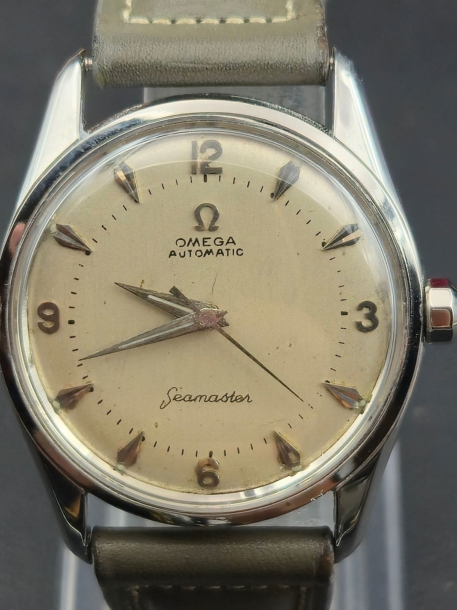 Omega Seamaster Automatic Ref. 2869-4 SC Cal. 500 17J Stainless 33.5 mm 1950s – Runs (1 of 16)