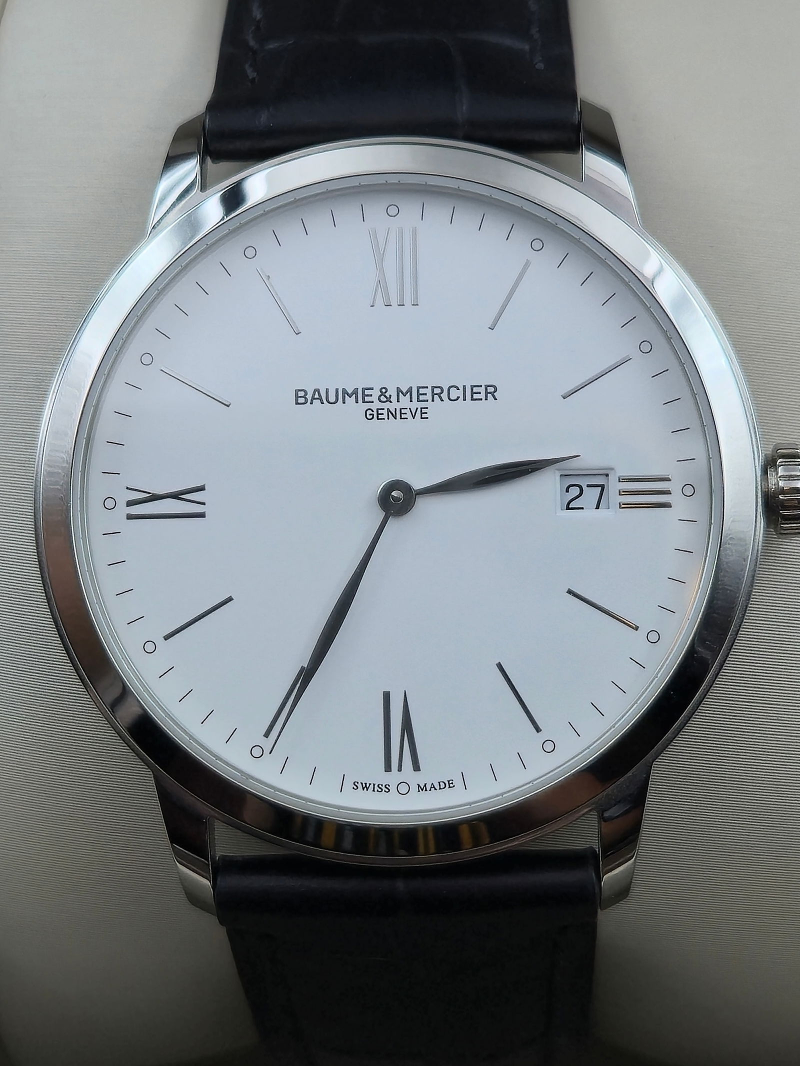 Baume & Mercier Classima Quartz Ref.51609714 40 mm Stainless – NOS Full Set (1 of 14)