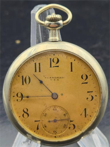 Antique Elgin National Watch 15 Jewels, Wadsworth Pilot Case