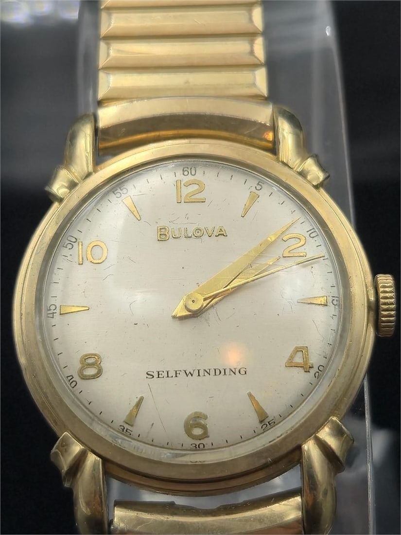 1951 Bulova 10K GF Selfwinding Watch w/ Box (1 of 11)