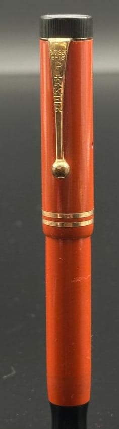 Vintage Parker Duofold “Big Red” Fountain Pen – Orange Permanite – 1920s–30s (1 of 5)