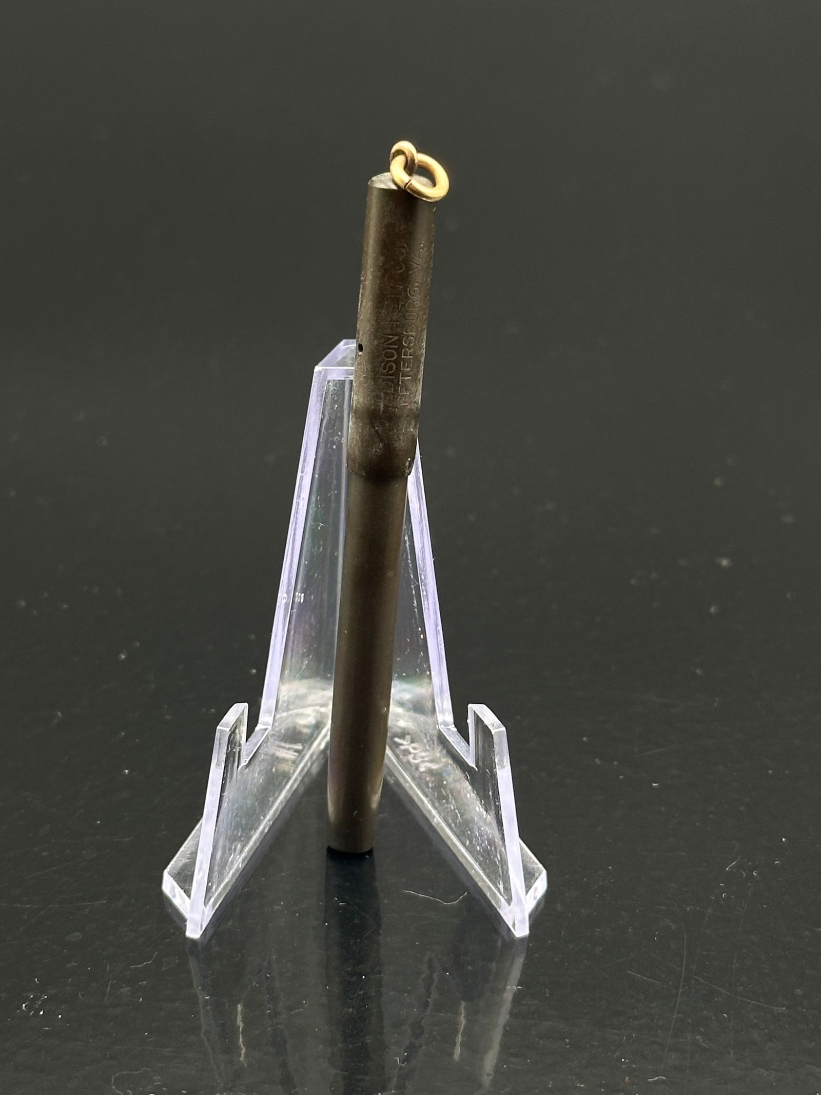 Early 1900s Edison Pen Co. Eyedropper Fountain Pen, Petersburg VA, 14K Gold Nib (1 of 5)