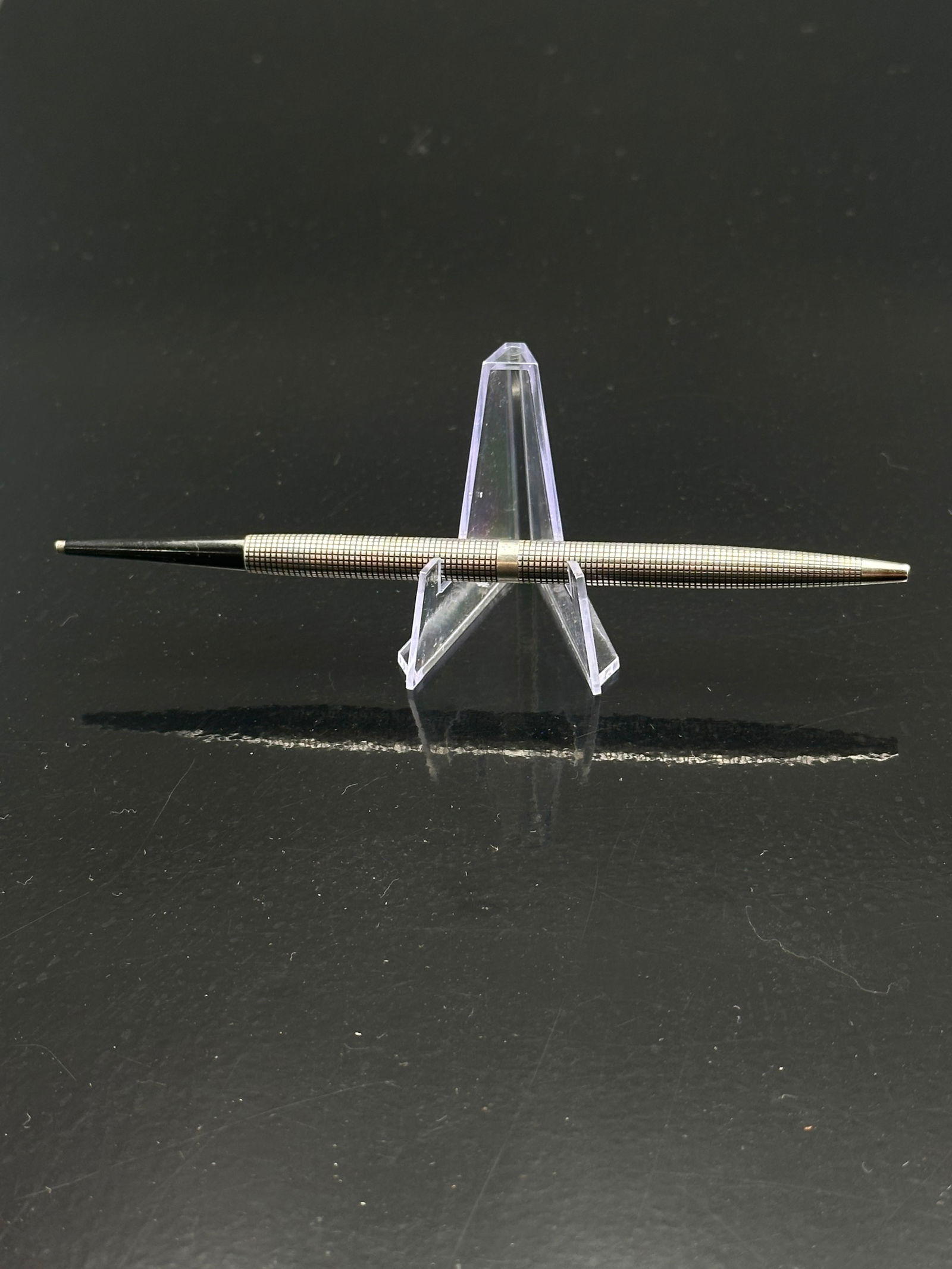 Parker 75 Sterling Silver Cisele Mechanical Pencil – USA, Sterling Cap & Barrel (1 of 8)