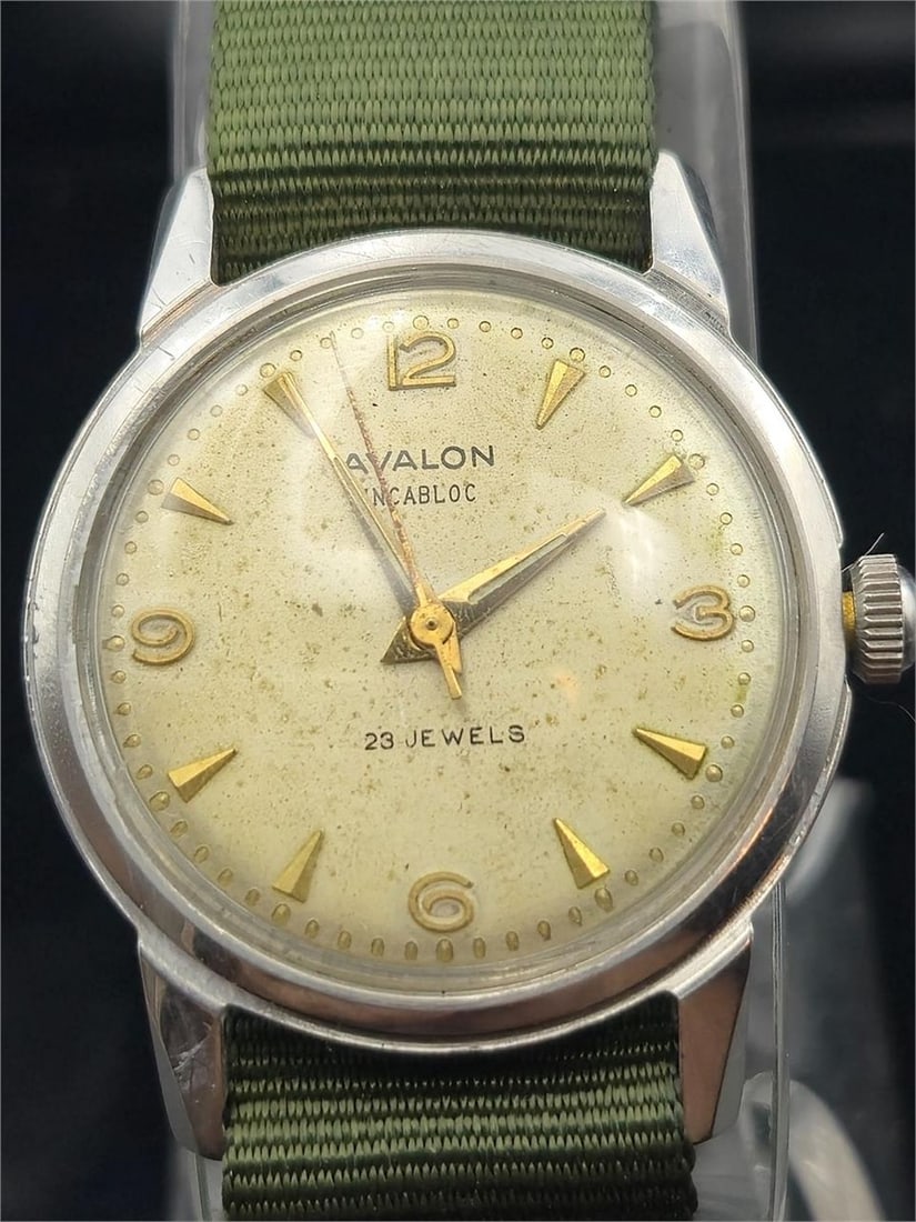 Avalon 23J Manual – Incabloc – SS – 32.8mm – Runs (1 of 10)