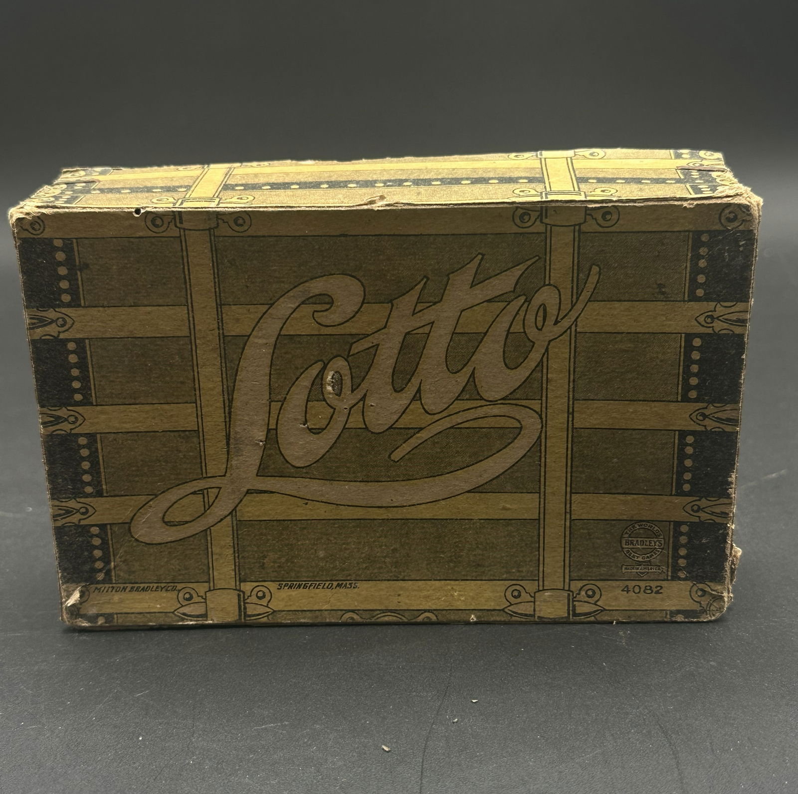 Vintage Milton Bradley “Lotto” Board Game No. 4082, 1930s–1940s (1 of 5)