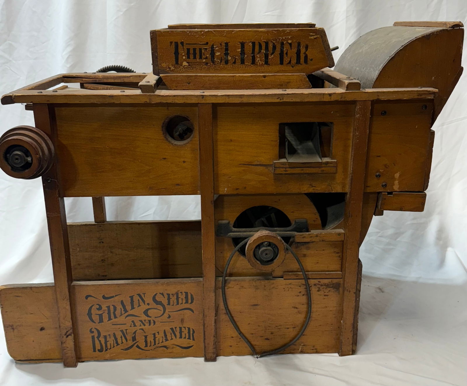 Antique Salesman Sample A.T. Ferrell & Co. “The Clipper"; Grain & Seed Cleaner – Saginaw, (1 of 17)