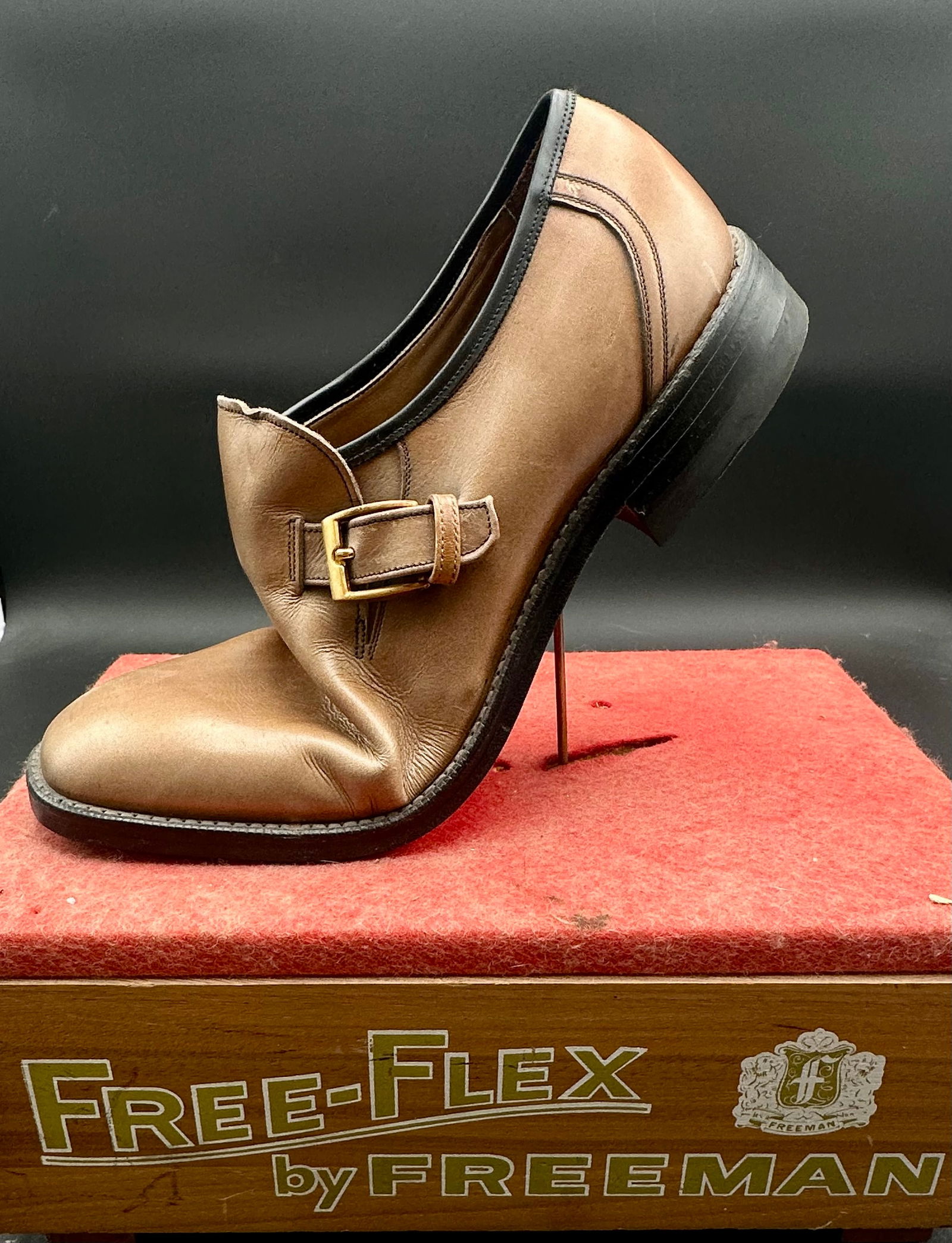 Vintage Freeman Shoes “Free-Flex” Motorized Advertising Display – Working (1 of 12)