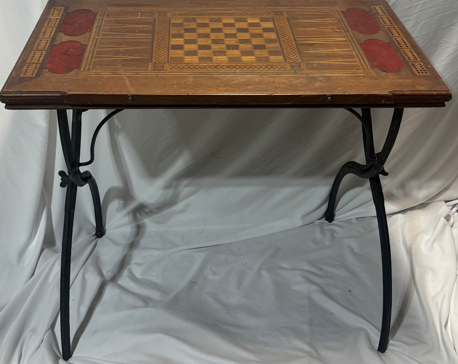 W.A.Root game table made in rome new york 1876 (1 of 18)