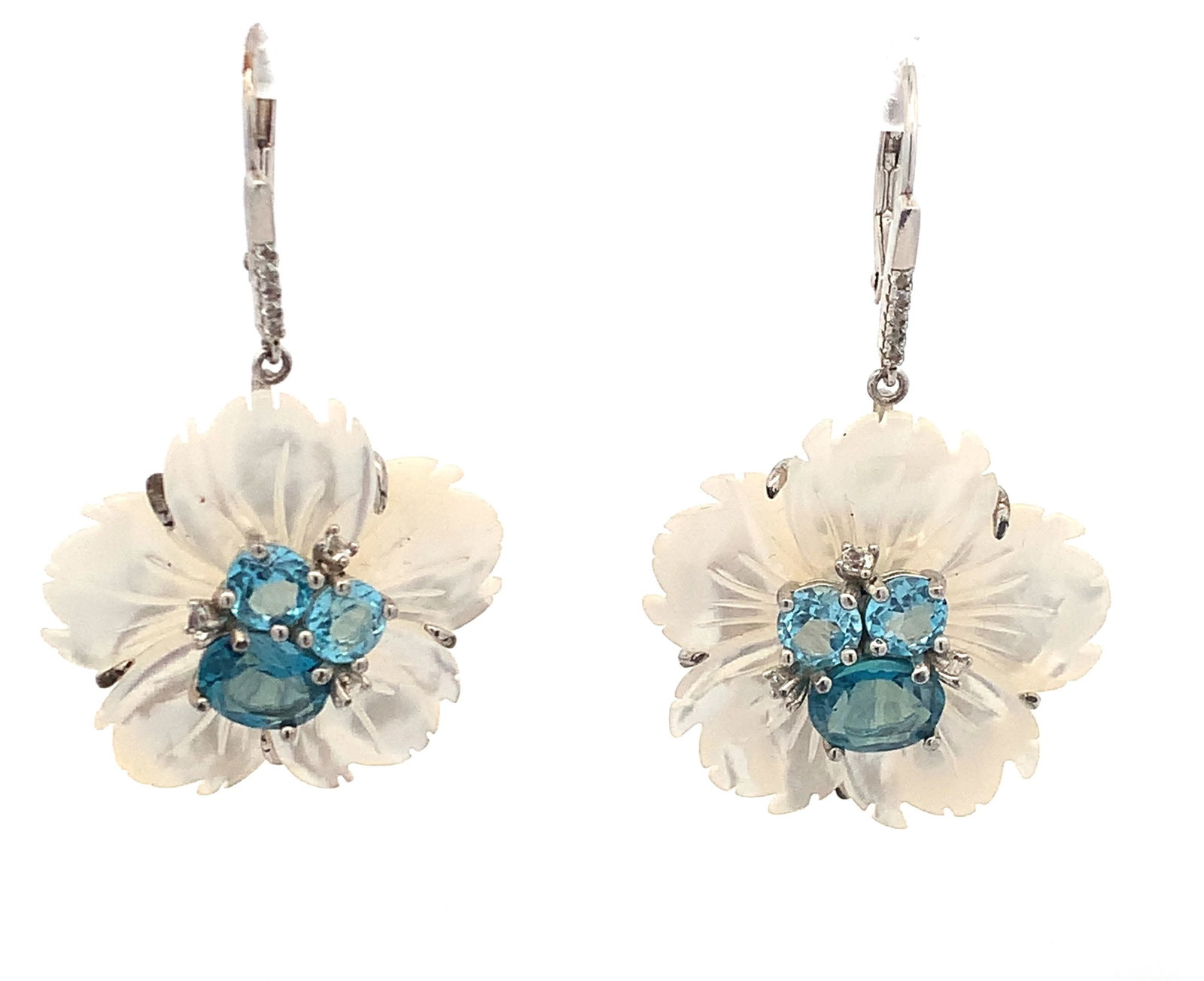 Cherry Blossom Earrings: 10.7 grStamp: 925 A2’’ x 1’’