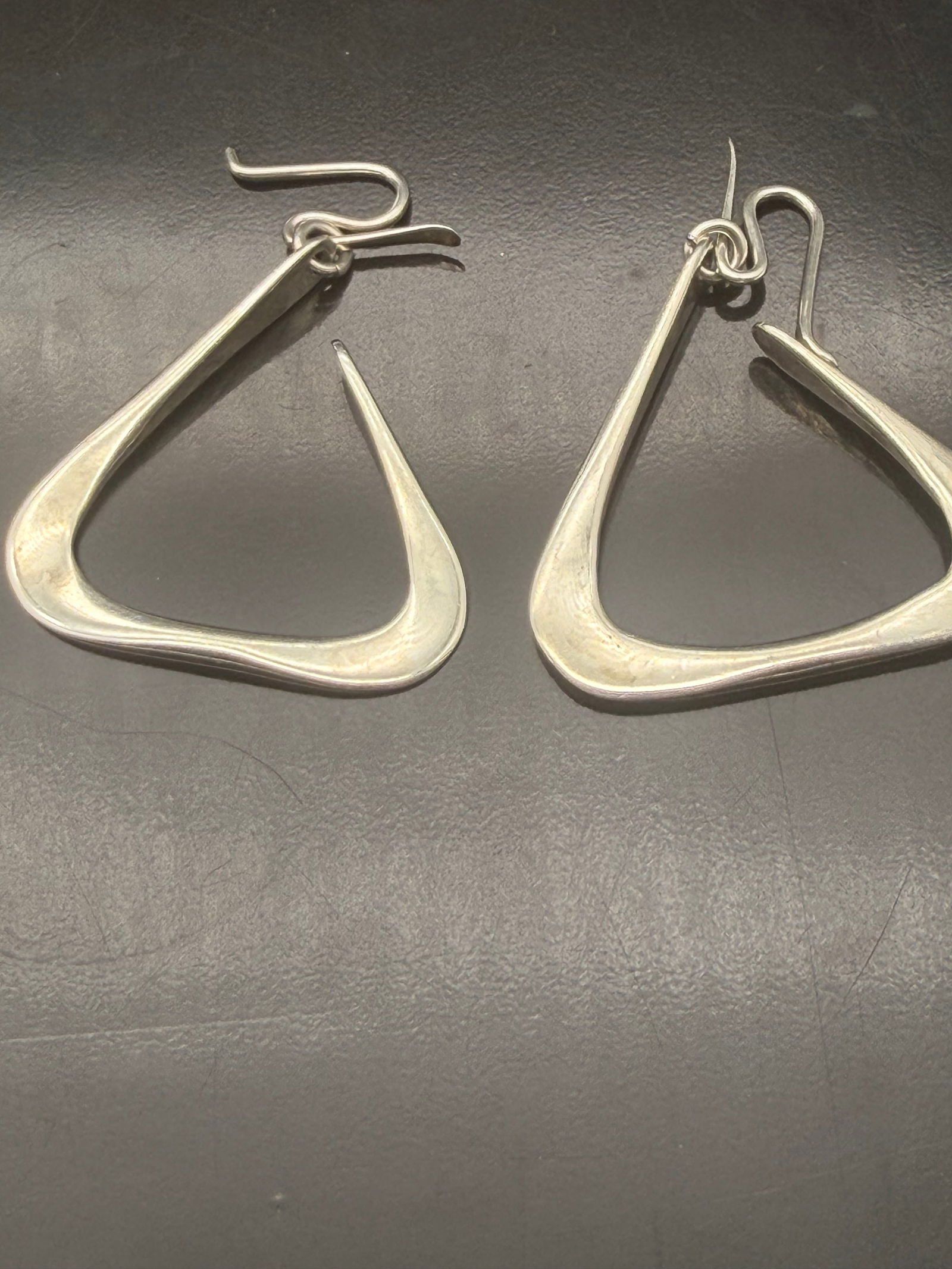 Modern Sterling Silver Earring Lot – Geometric, Heart, and Bird Designs – 38g Total (1 of 6)