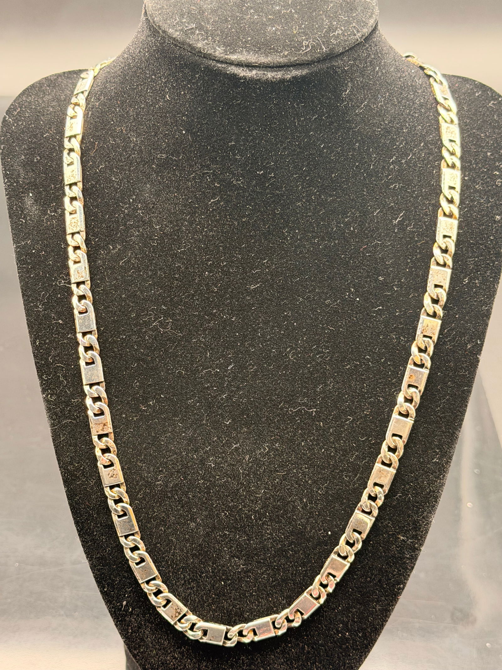 Italian 925 Sterling Silver Chain Bracelet – Classic Men’s Figaro Link (1 of 5)