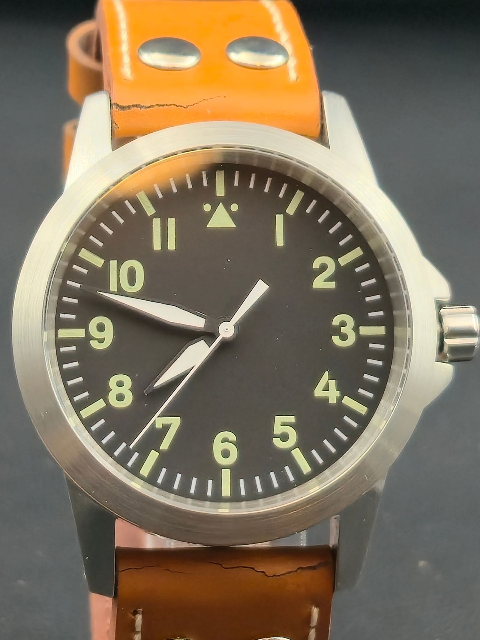 Neiton Automatic Pilot Style Stainless Steel 42mm Watch – NOS (1 of 9)