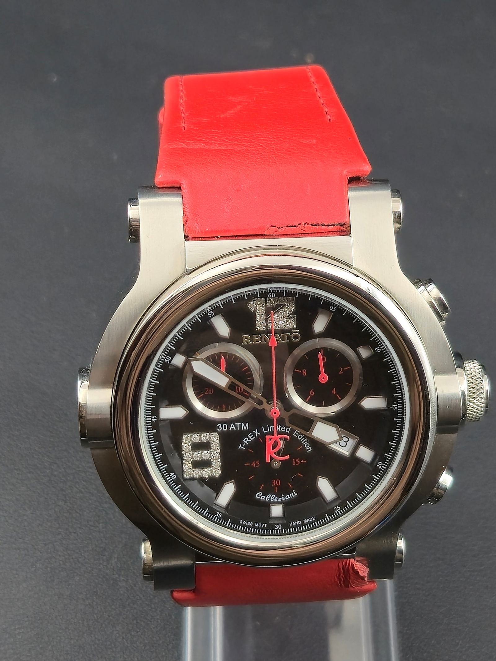 Renato Collezioni T-Rex Hybrid 49 mm Chronograph Swiss ETA G10.711 Limited Edition – New Battery (1 of 12)