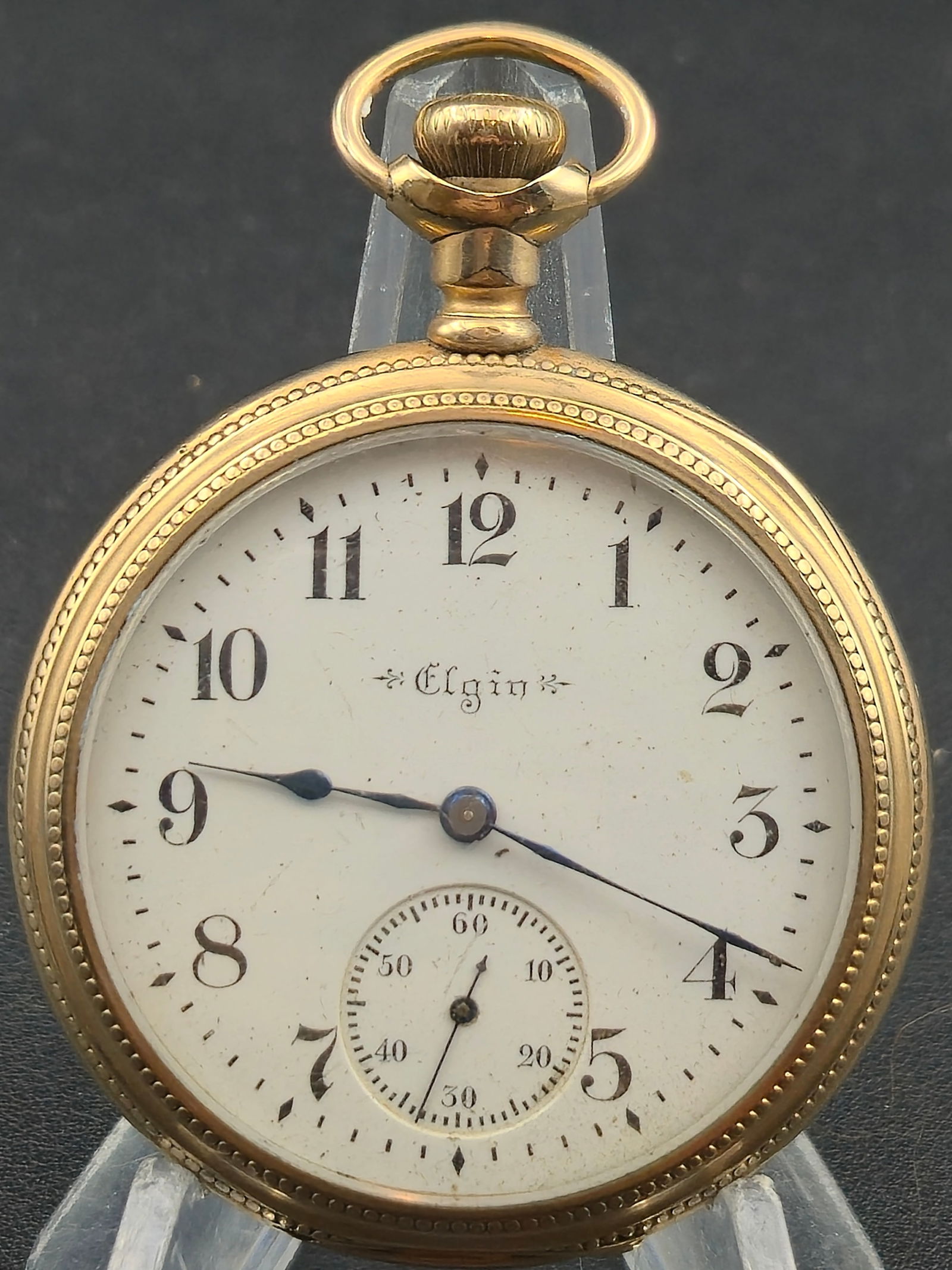 1900 Elgin 16s Open-Face Pocket Watch – Grade 158 – 20Y Gold-Filled C.W.C.Co. Case – Running (1 of 10)