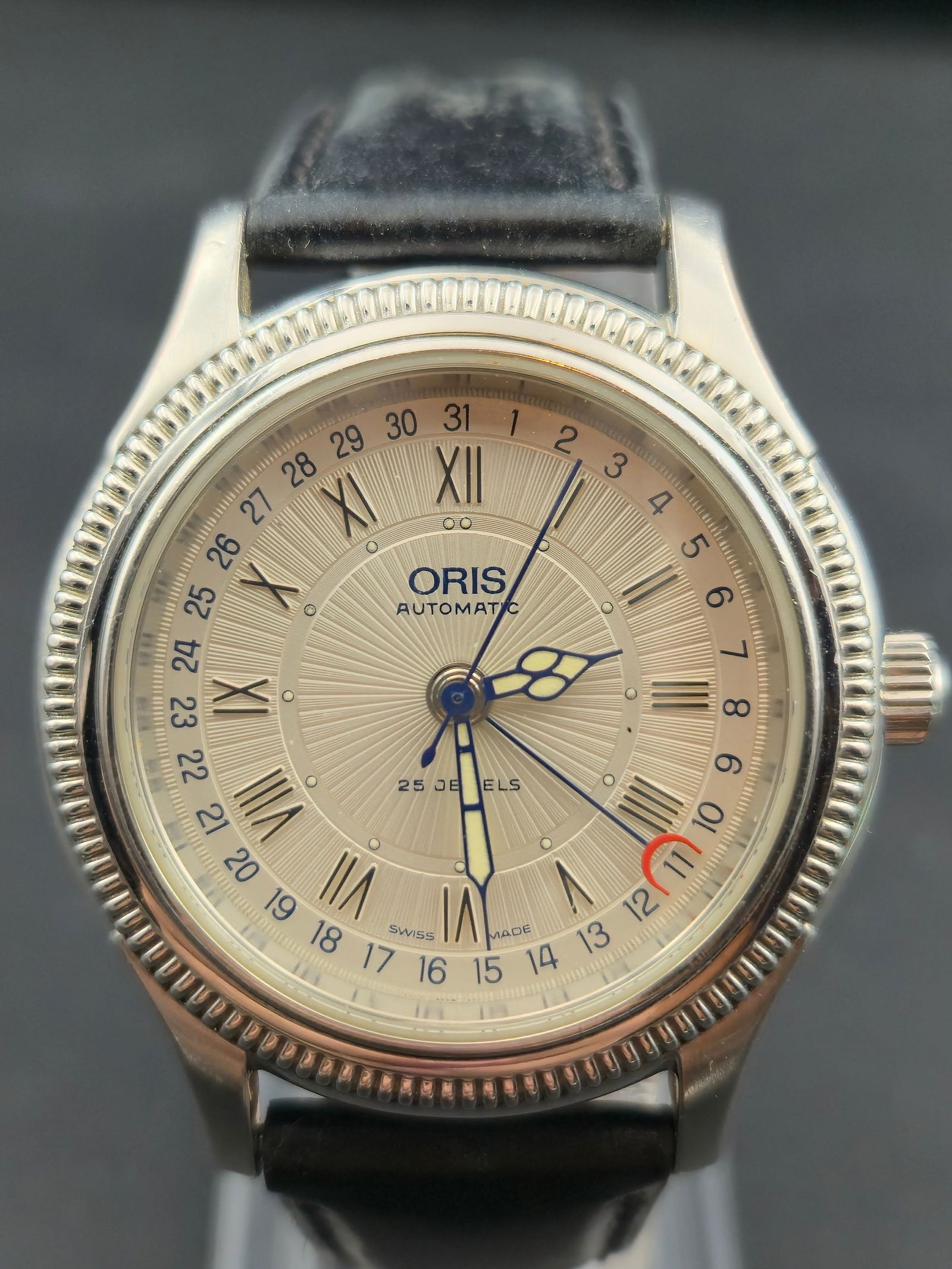 2000s Oris 634 Automatic Pointer Date 36mm Stainless Steel (1 of 8)