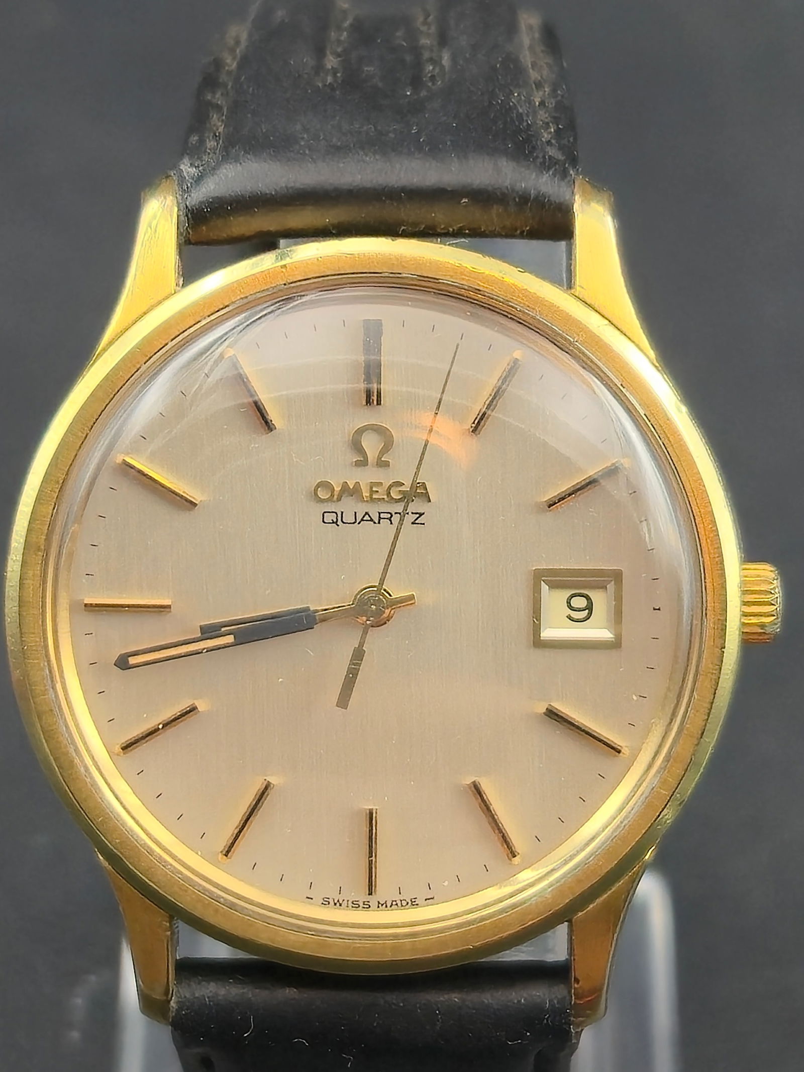 1978 Omega Seamaster De Ville Quartz 20 Micron Gold Plate Ref 196.0071 – 35mm (1 of 9)