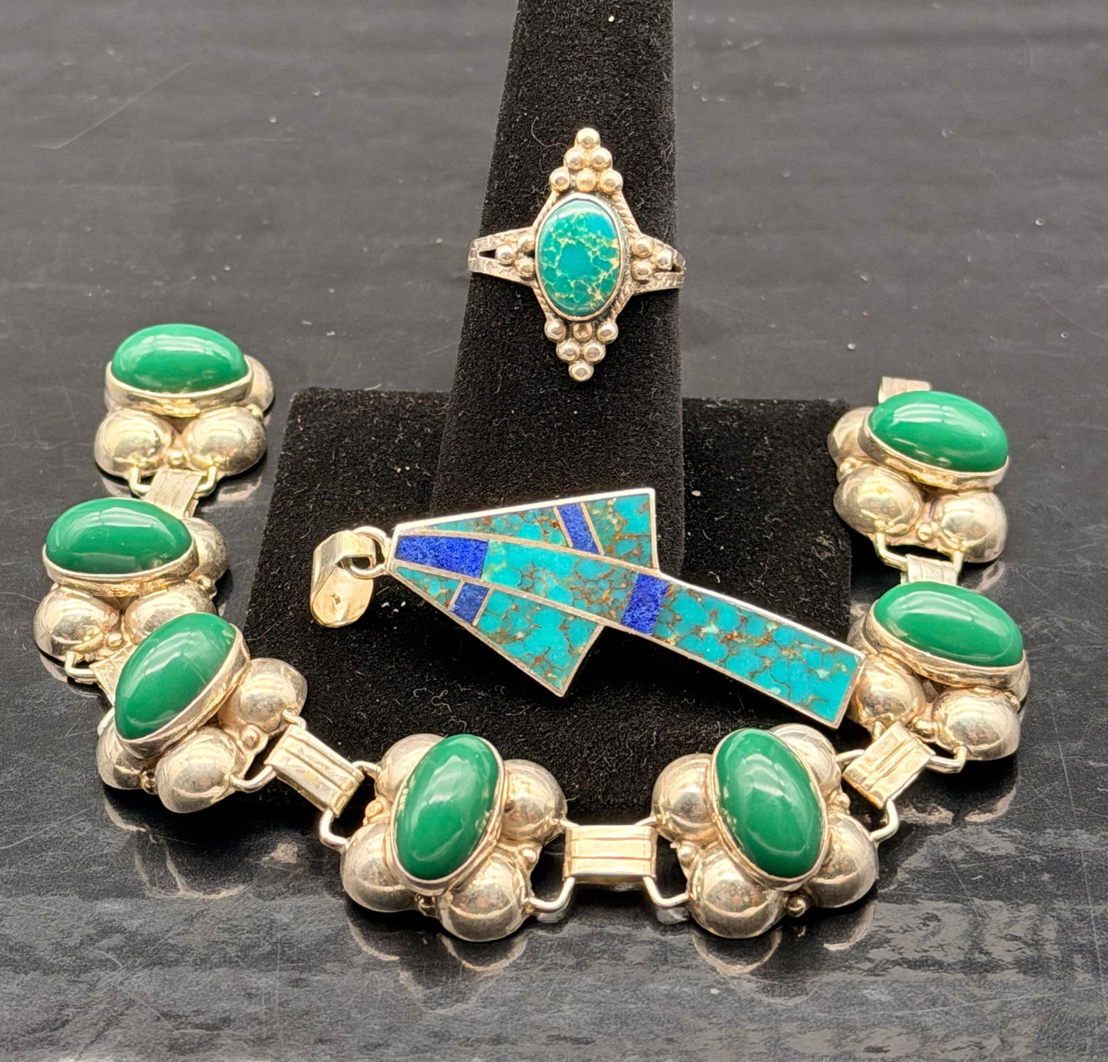 Beautiful 3-piece sterling silver jewelry lot 32g (1 of 11)