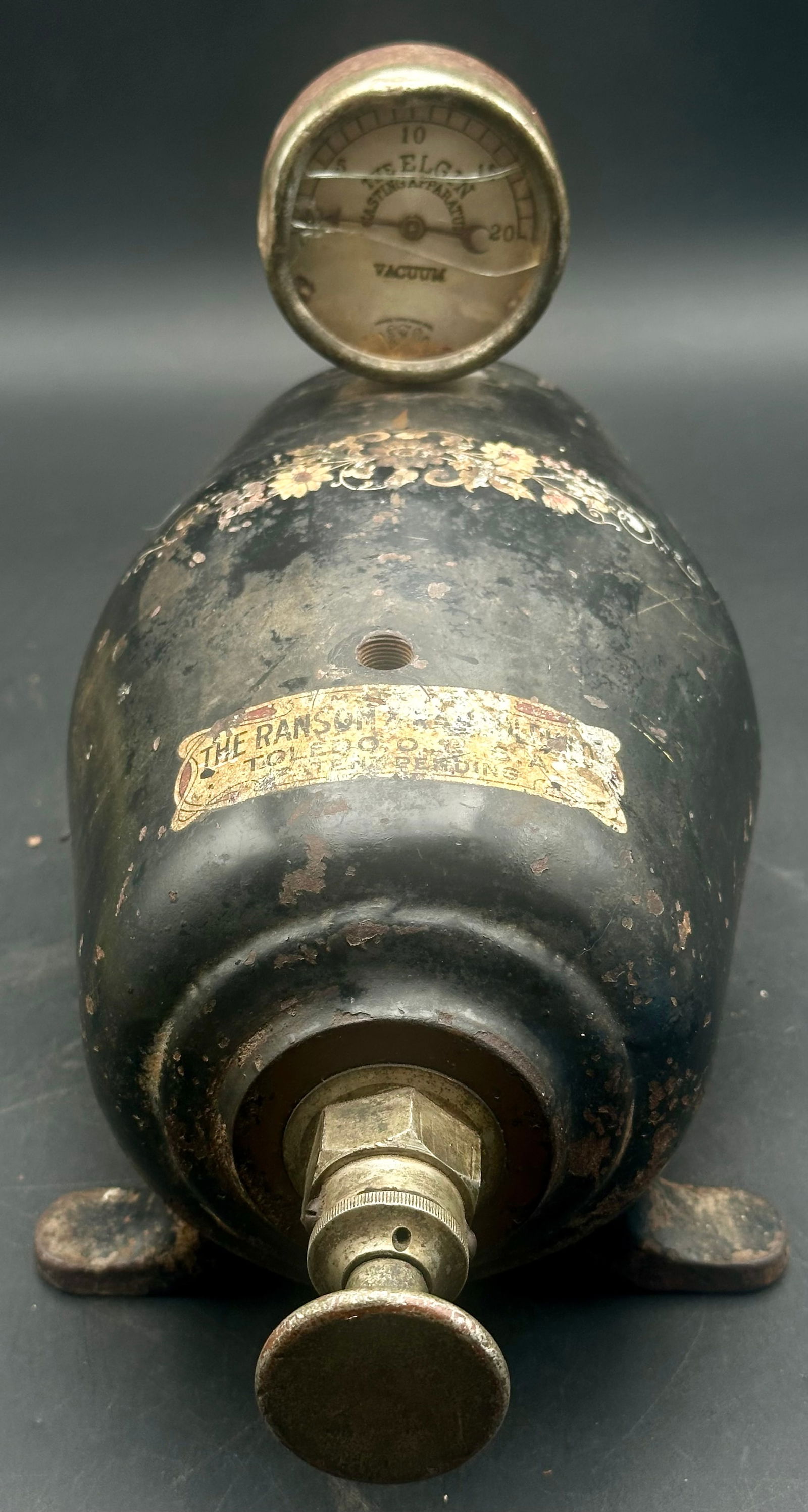 Early 1900s Ranson Vacuum Casting Apparatus w/ Elgin Gauge – Toledo OH (1 of 16)