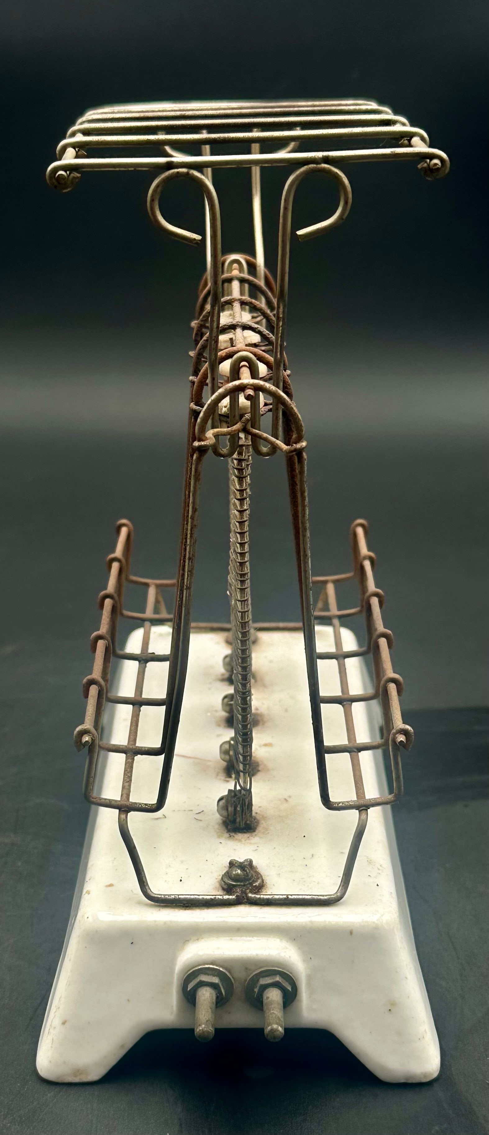 Antique GE Porcelain Electric Toaster Type D-12 (1908 Patent) (1 of 14)