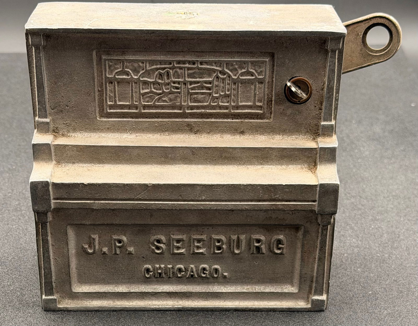 Vintage J.P. Seeburg Chicago Cast Metal Jukebox / Wallbox Component Housing (1 of 7)