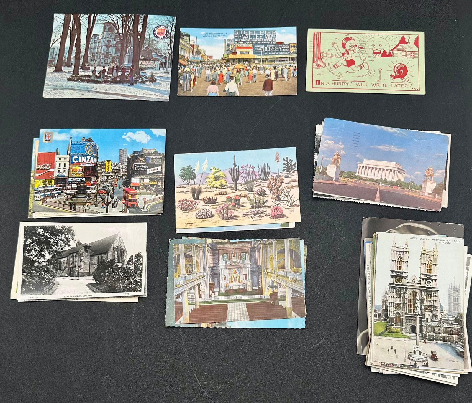 Vintage Postcard Lot – Travel Views & City Scenes (1 of 7)