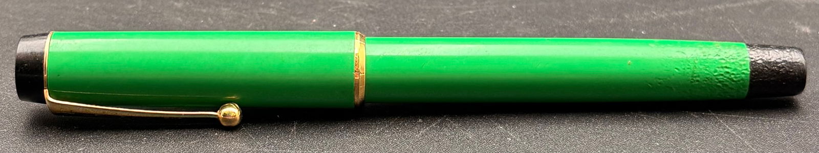 Vintage Parker “Big Red” Soft Tip Pen – Green – Medium Tip – USA Made – Working (1 of 4)