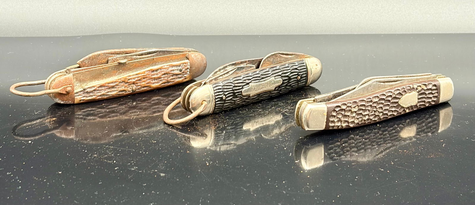 3 Vintage Scout & Pocket Knives Lot Kamp-King (1 of 10)