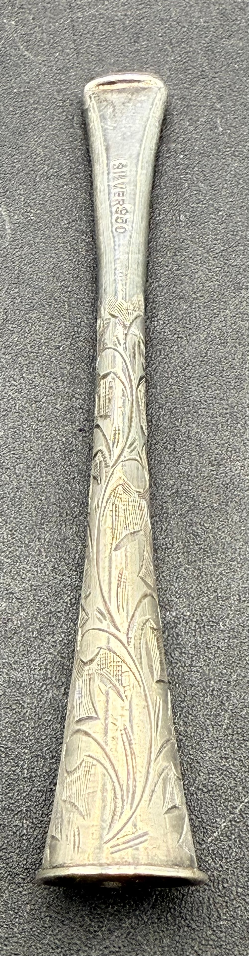 Vintage engraved Silver Sterling cigarette holder, (1 of 9)