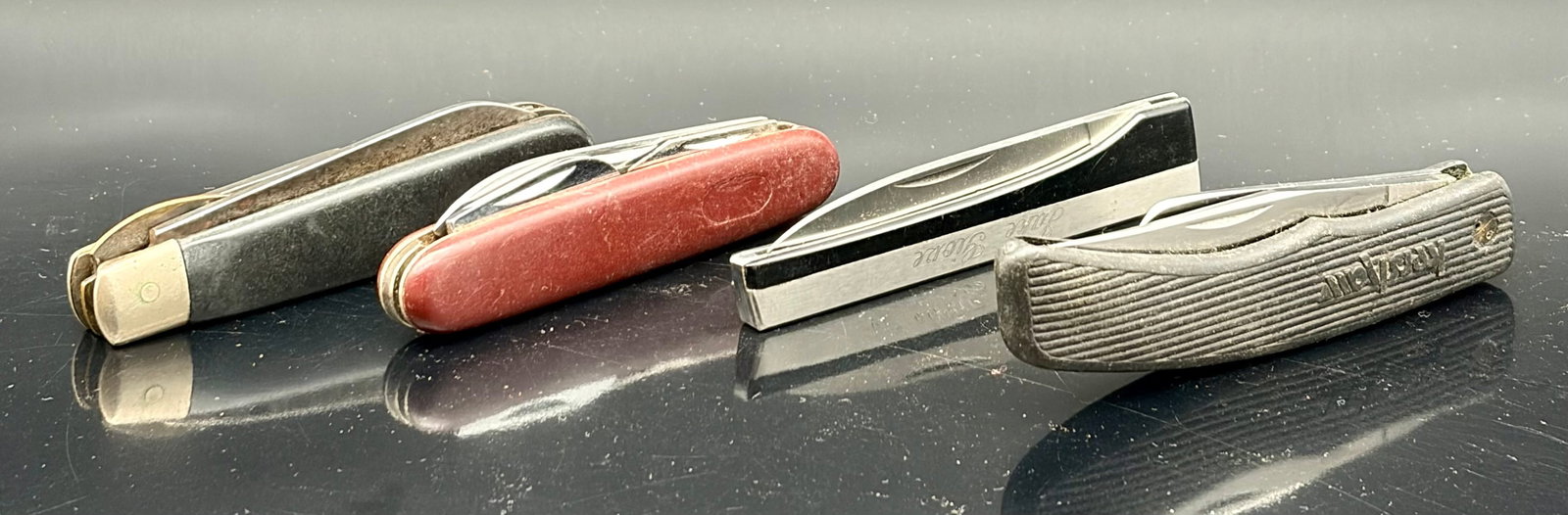 4 Vintage Knives: Imperial, Rodgers, Kershaw lot (1 of 13)