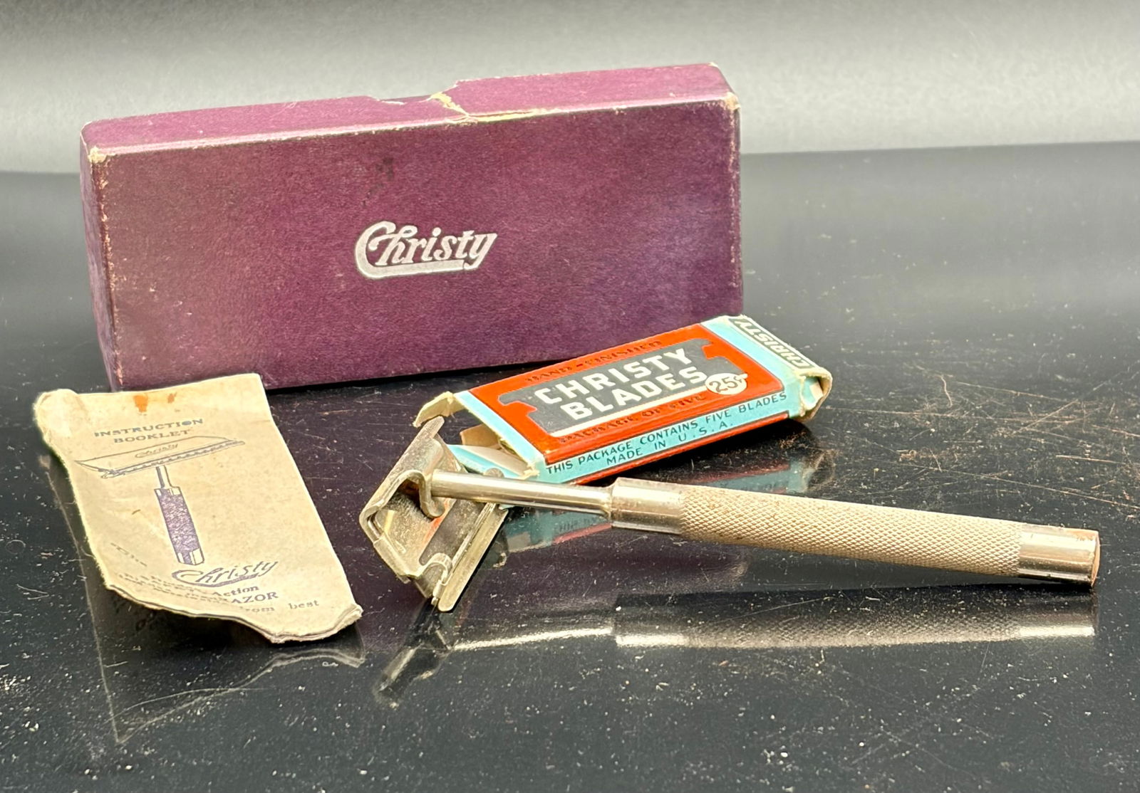 Valet AutoStrop Razor Set w/ Case & Inserts (1 of 6)