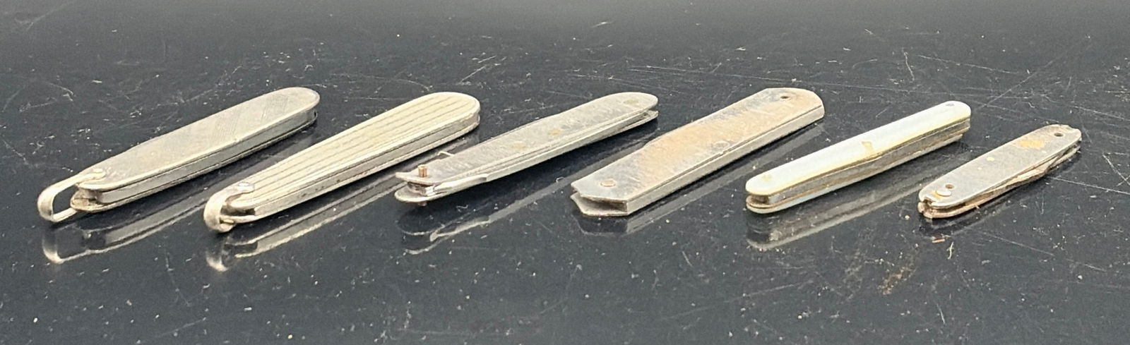 Vintage Metal Pocket Knife Lot (6) – As-Is Mixed Styles (1 of 14)