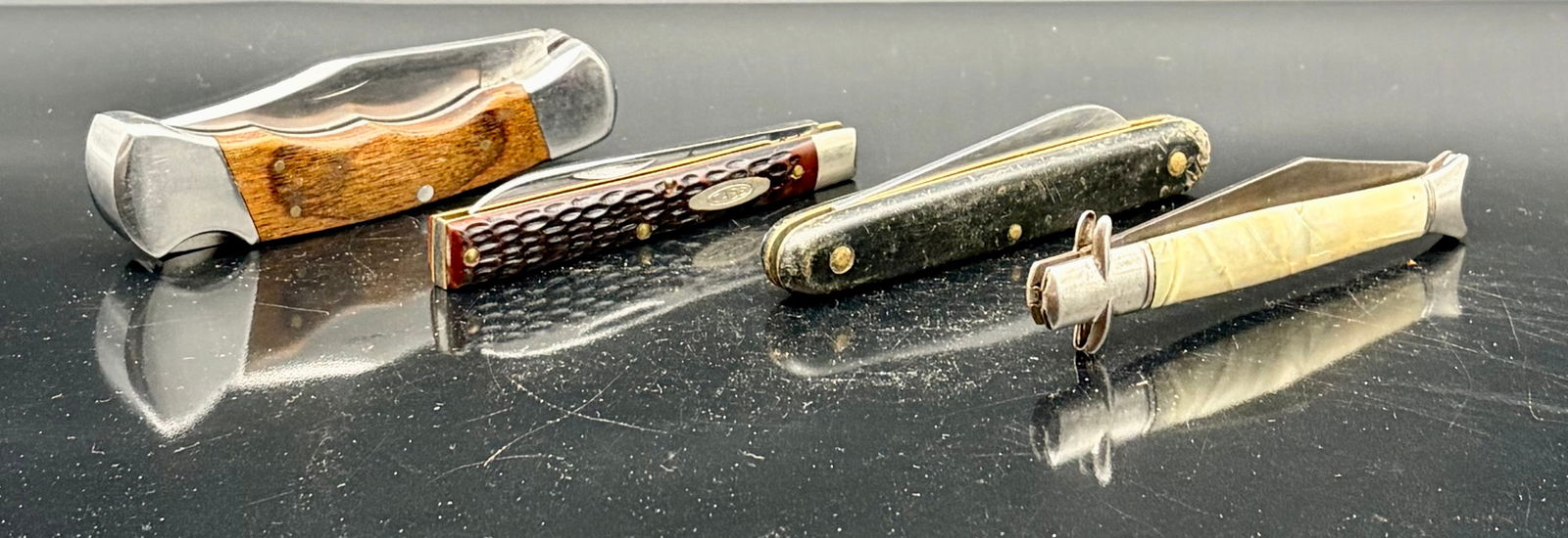 4-Knife Vintage Mixed Lot – Case, Solingen & More (1 of 14)