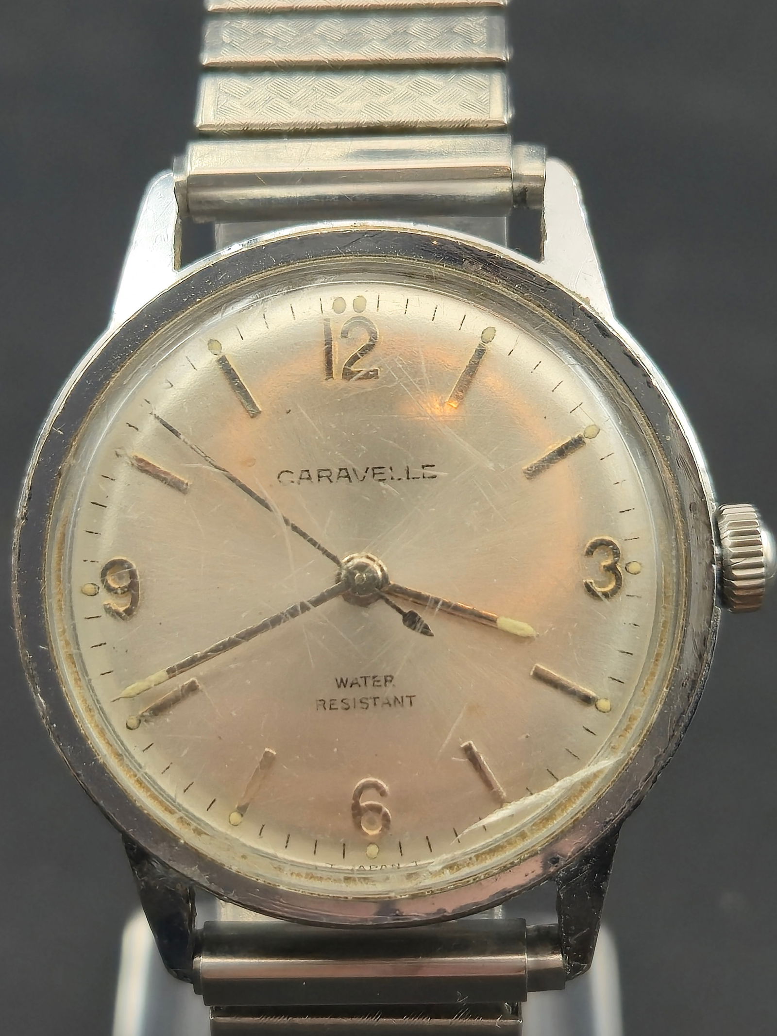 1969 Caravelle M9 33mm Men’s Watch 11DP Movement Running (1 of 10)