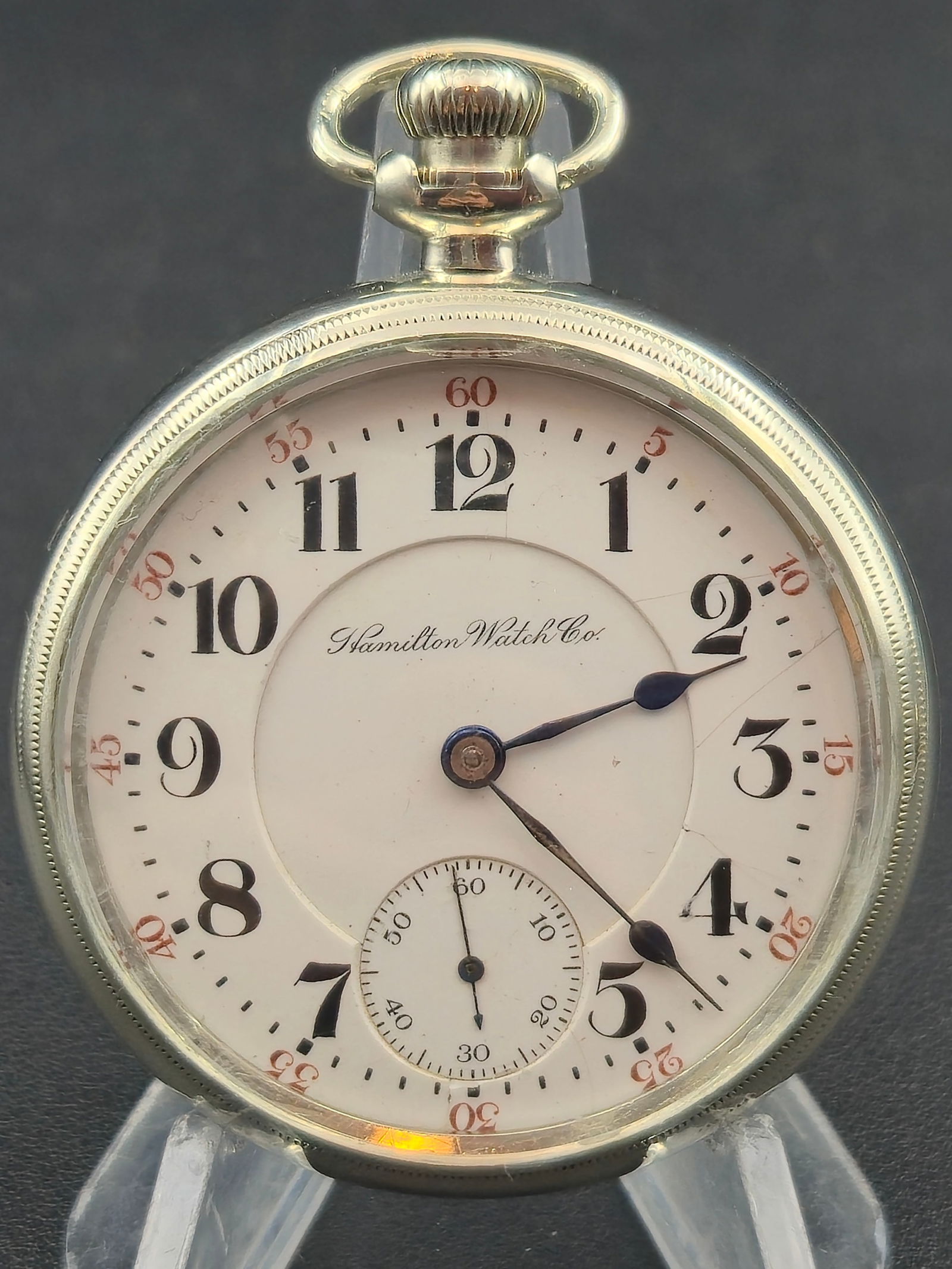 1903 Hamilton 940 18s 21J RR Grade Lever Set Adj 5 Pos Early Serial Runs (1 of 8)