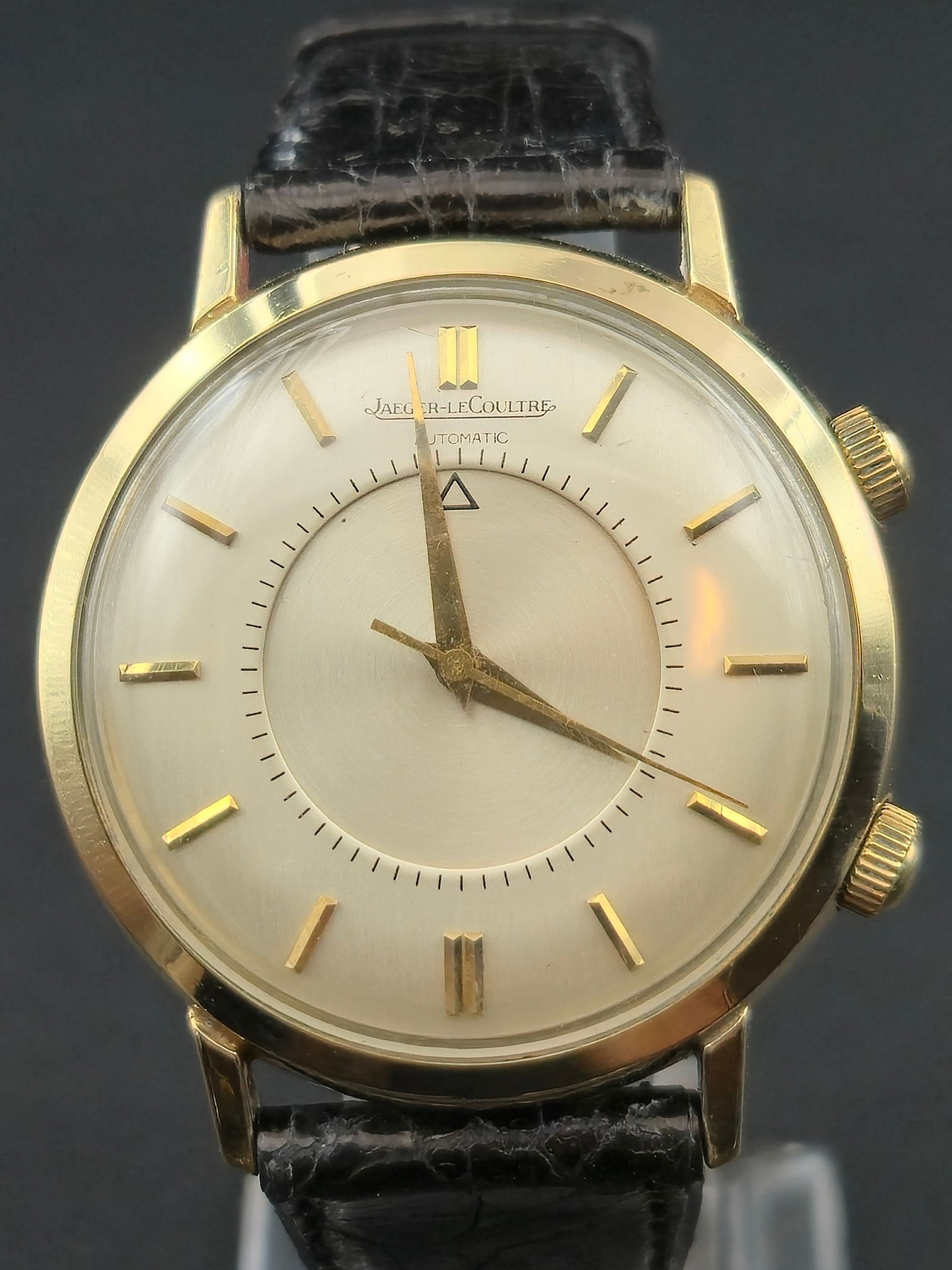Jaeger-LeCoultre Memovox Alarm Automatic Bumper P815 1950s 10K Gold Filled 38.4mm (1 of 11)