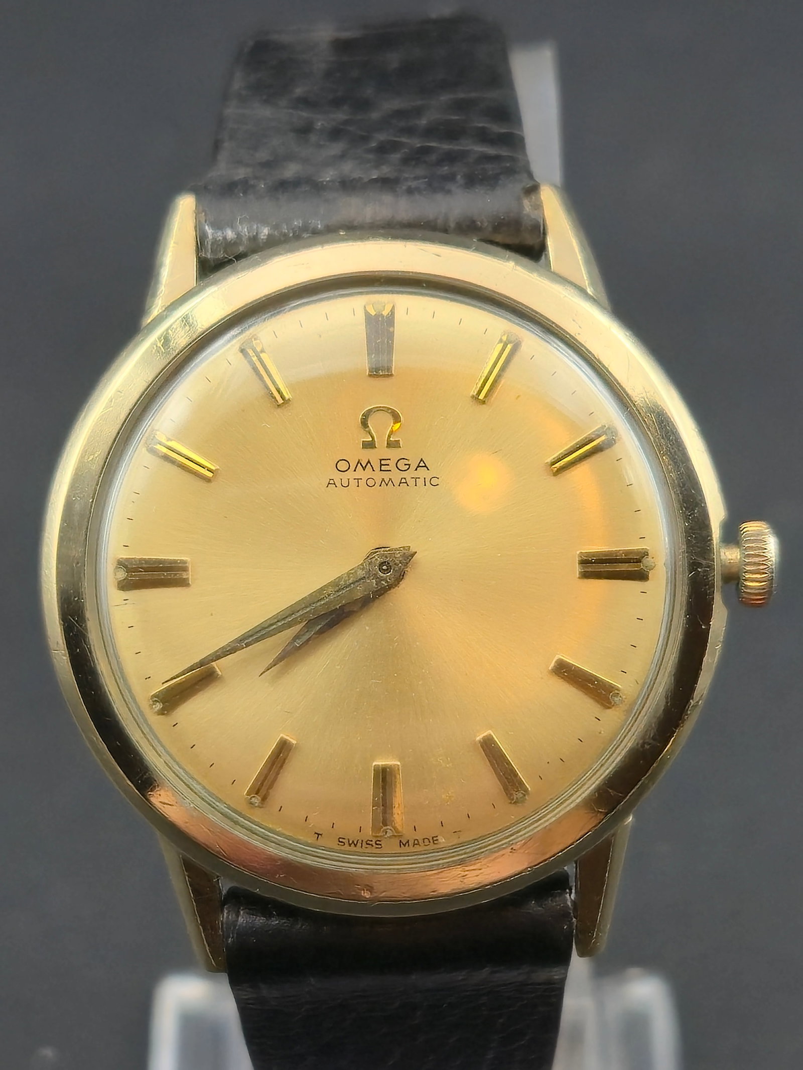 1960s Omega Seamaster De Ville Automatic 33.9mm 10K GF Bezel Steel Back (1 of 12)