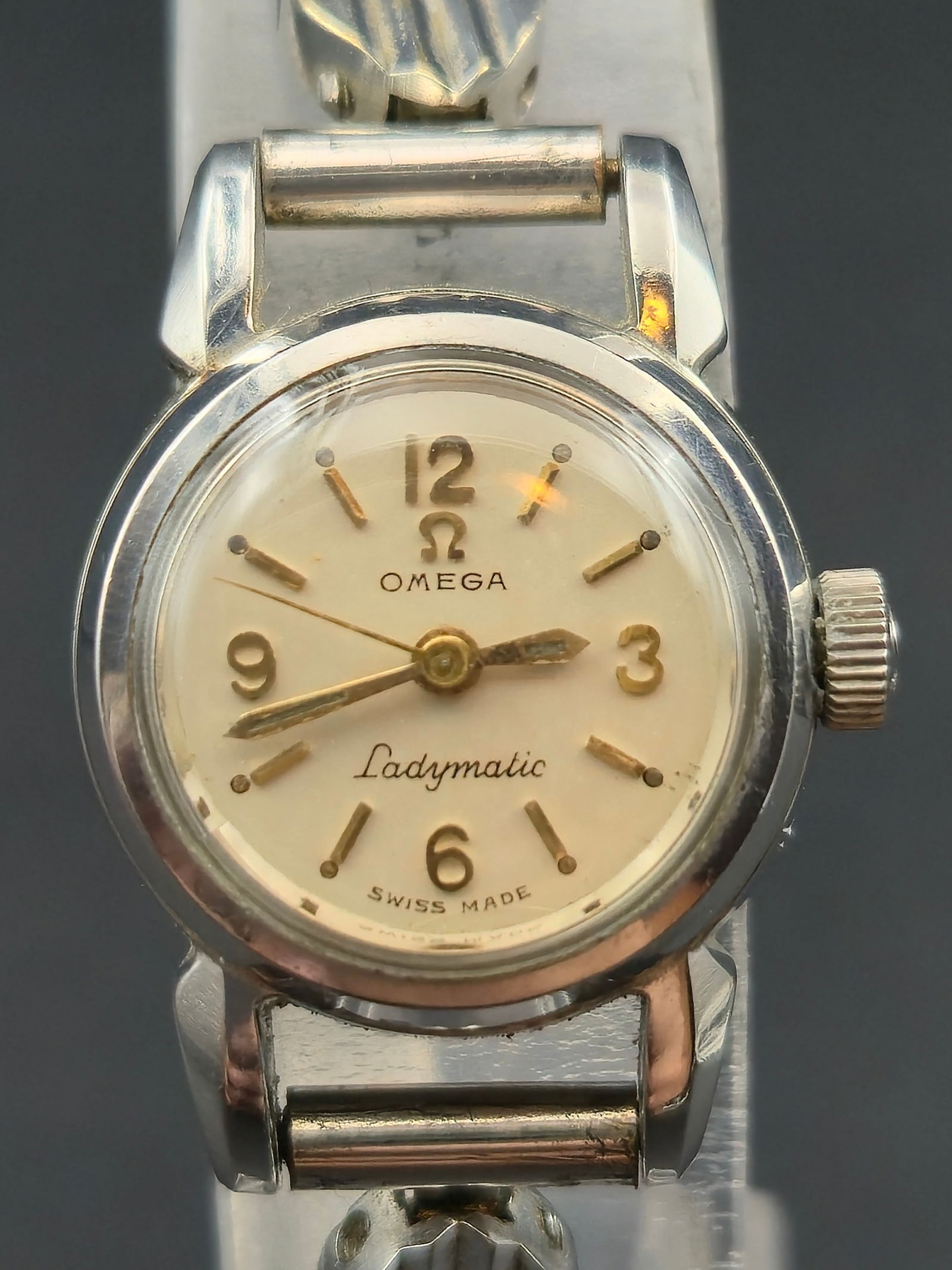 Omega Ladymatic Stainless Ref. 2842-9 Cal. 455 17J 19.10mm (1 of 11)