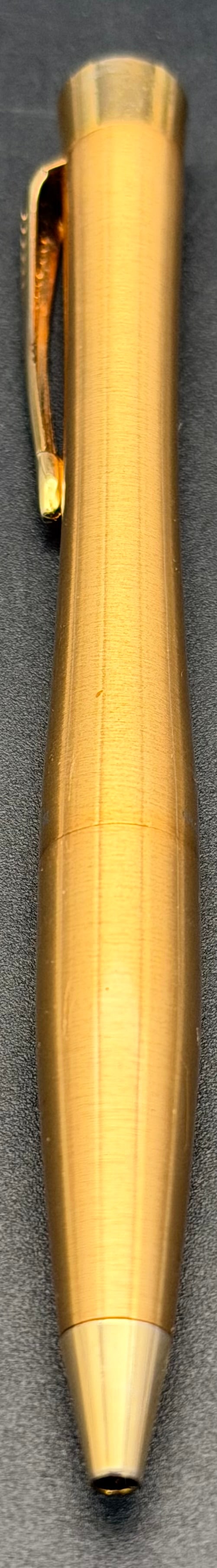 Vintage Parker 45 Fountain Pen – Gold Tone – Arrow Clip – Cartridge Fill (1 of 7)