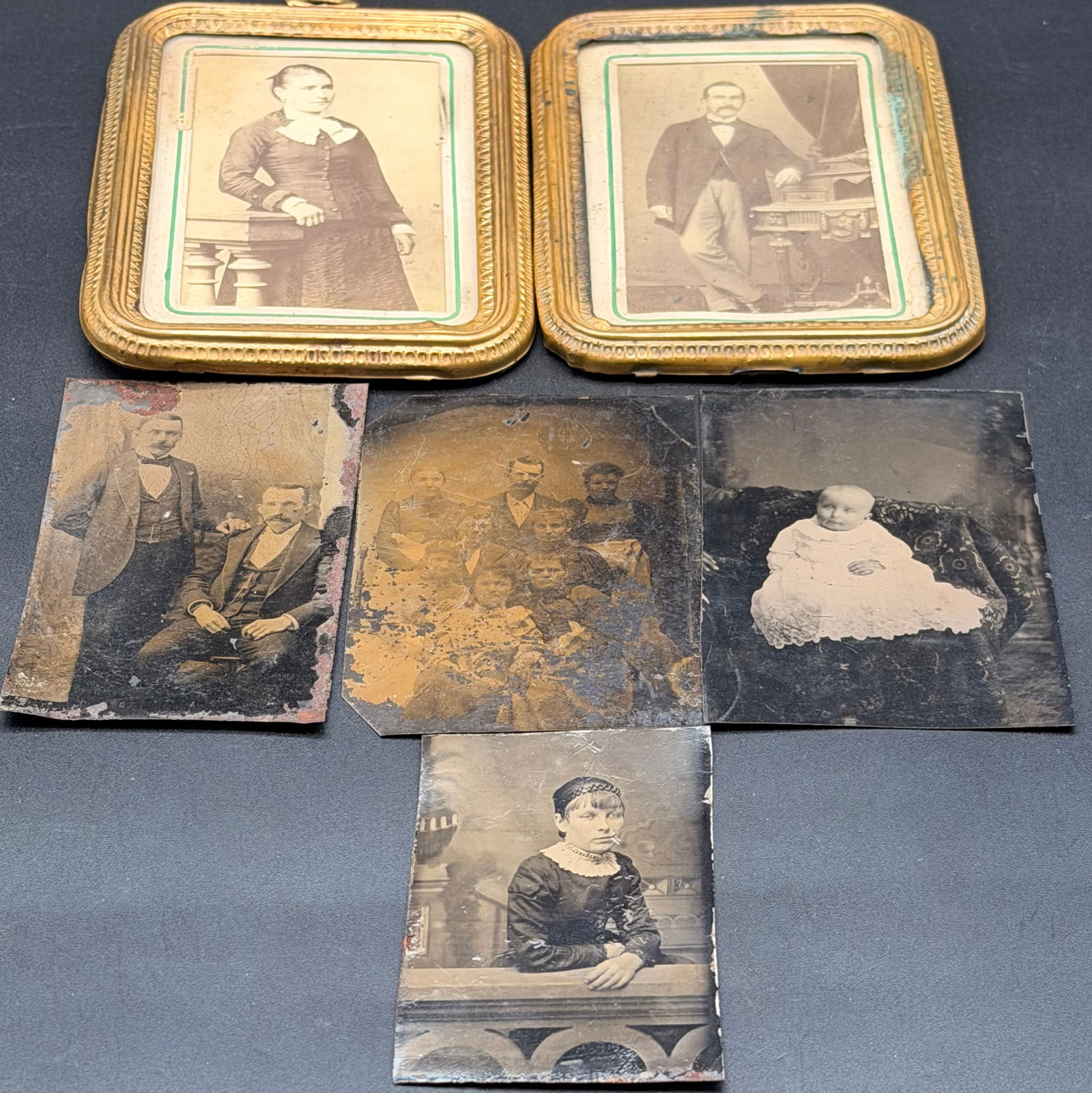 Original 19th-century antique photograph lot (1 of 7)
