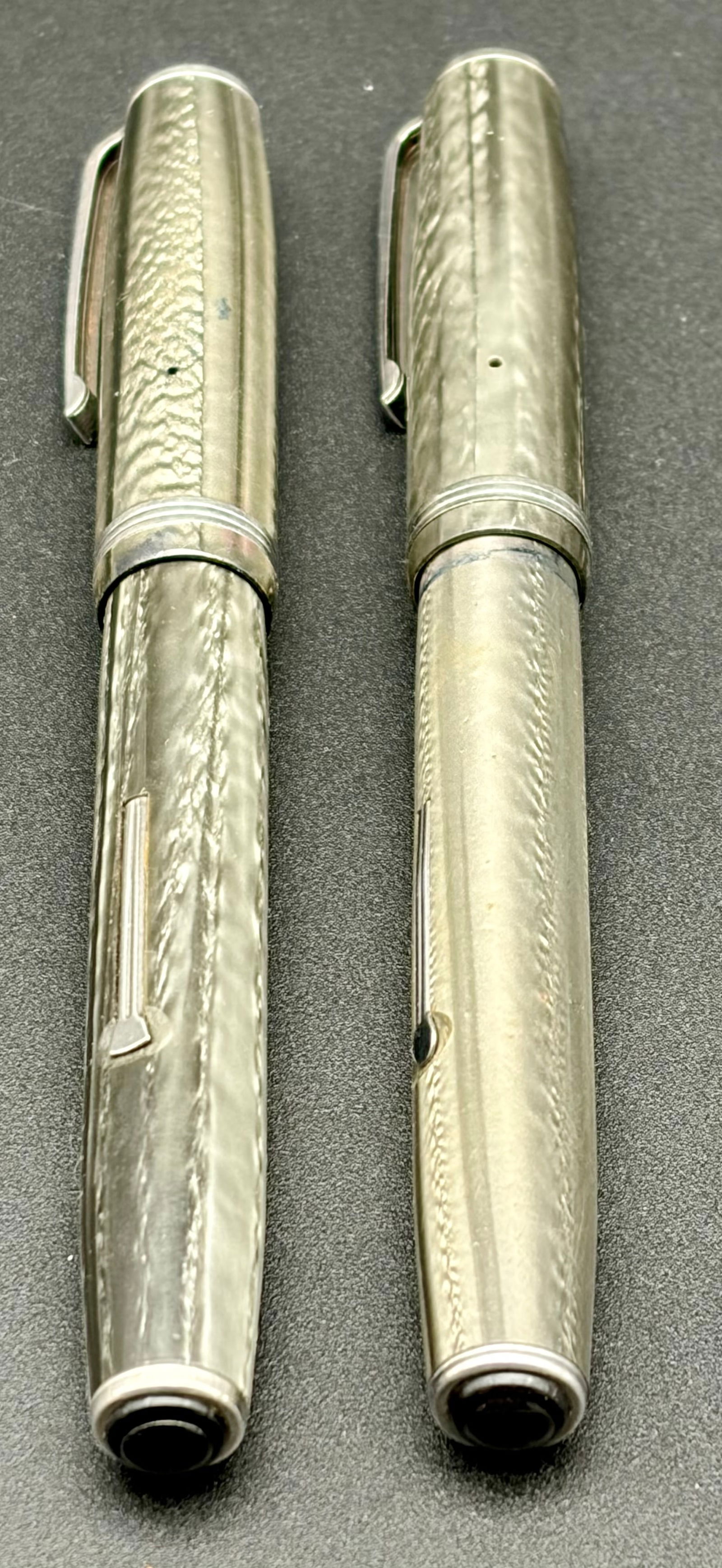 Lot of 2 Vintage Esterbrook Fountain Pens – 1555 & 9550 Gregg Nibs – Shorthand Classics (1 of 5)
