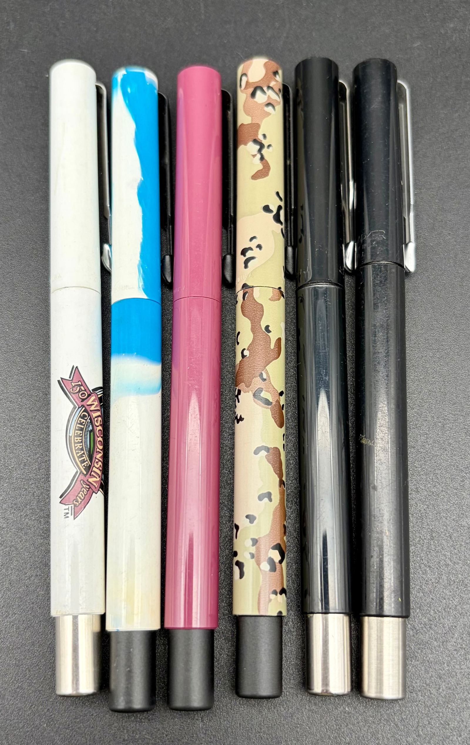 Parker Rollerball Pen Lot – 6 Color Variations (1 of 15)