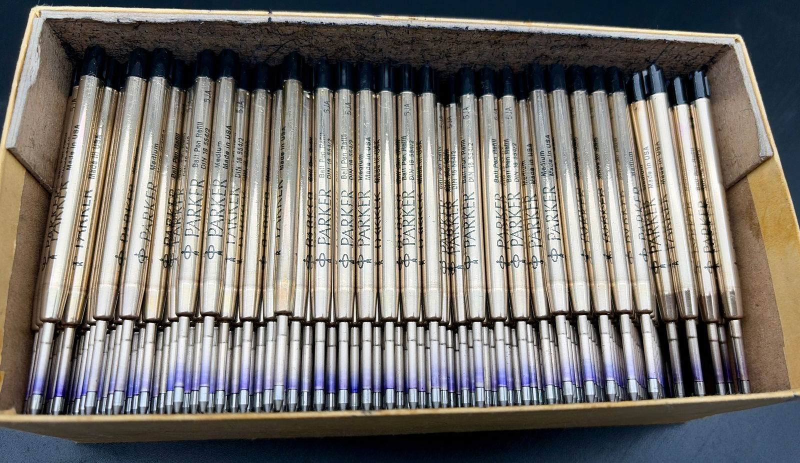 Bulk Lot 300+ Parker Ballpoint Refills – USA Made (1 of 2)