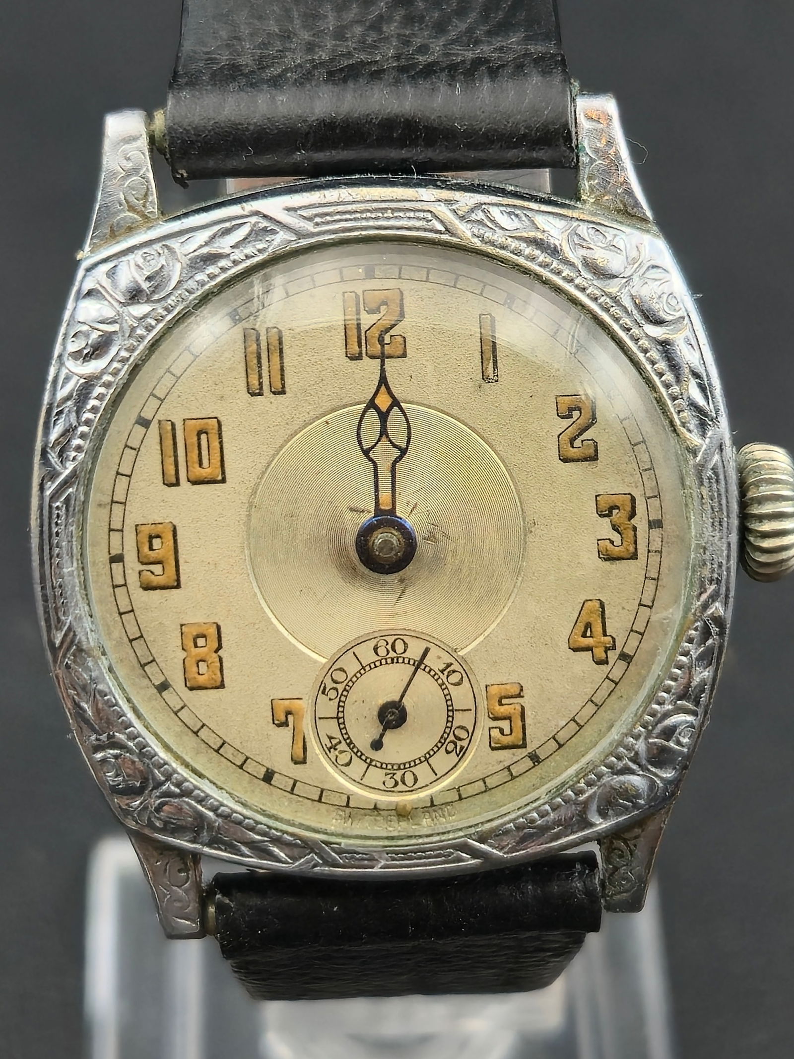 Circa 1920s Stratford Swiss 6J Mechanical Watch – 31mm – Sub-Seconds Dial (1 of 10)