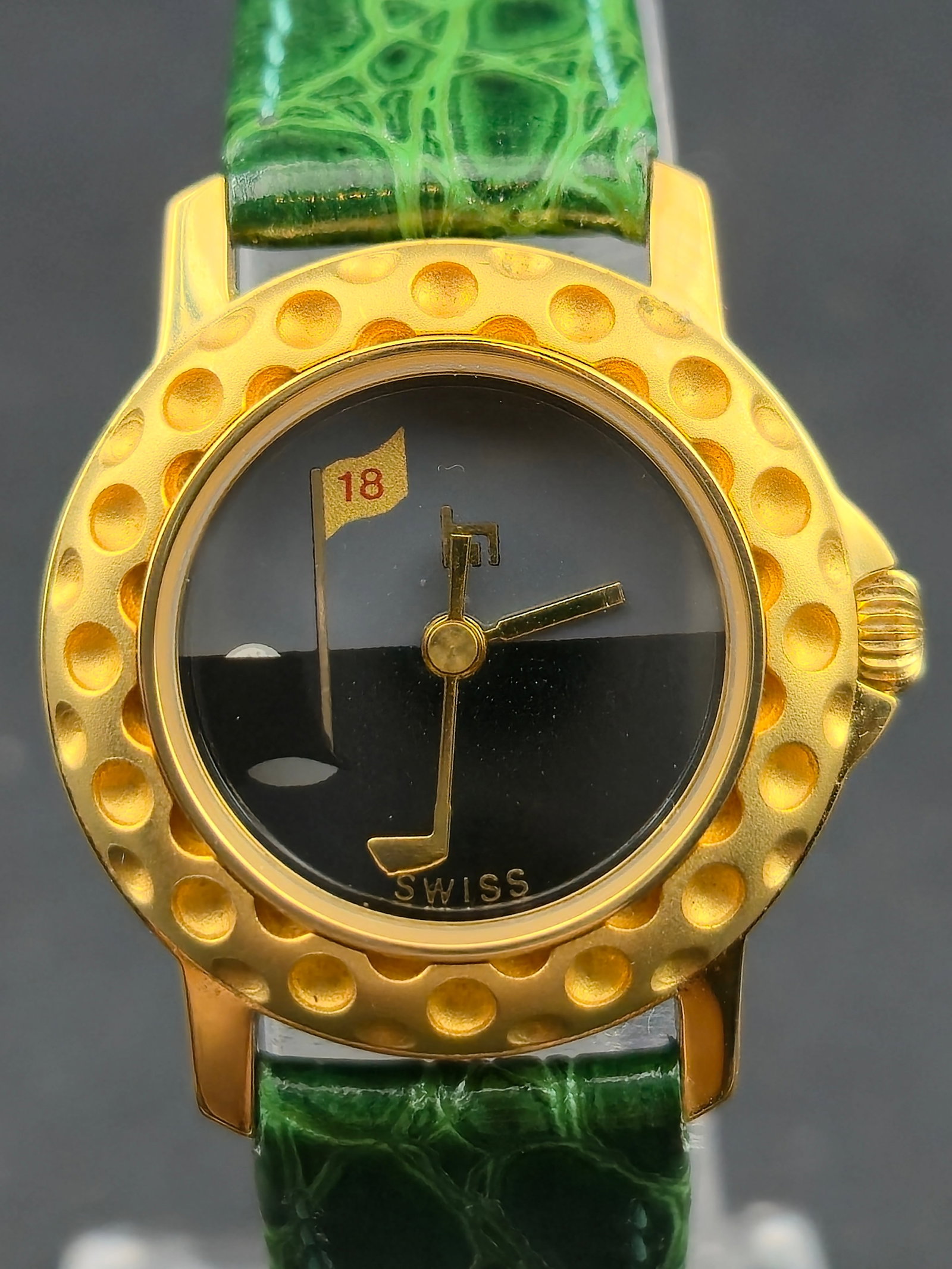 1992 Helen Hwang Hole-In-One Swiss Quartz Golf Watch HH2150 (1 of 9)