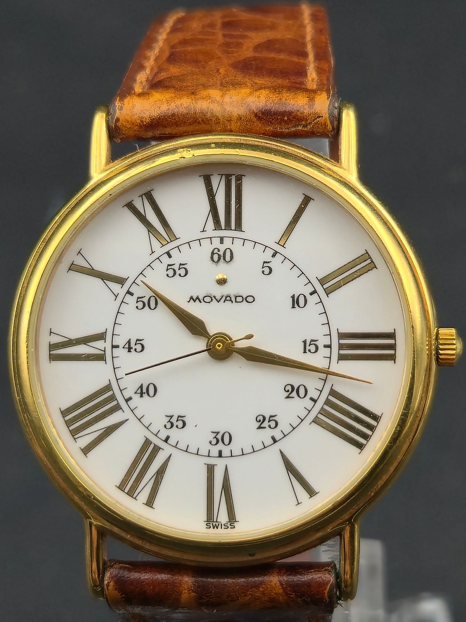 Movado Swiss Quartz Dress Watch – Ref. 87-59-885 – 33mm (1 of 9)