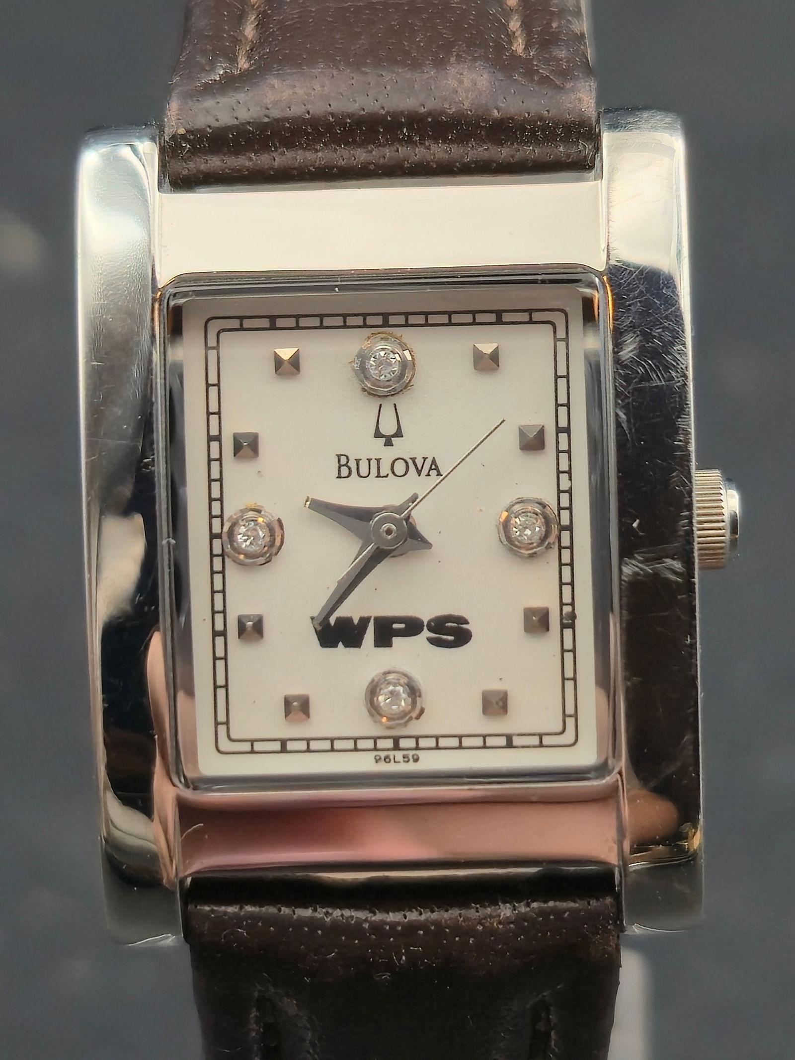 1997 Bulova Ladies WPS Dial Watch Stainless Steel Quartz 21mm Running (1 of 10)