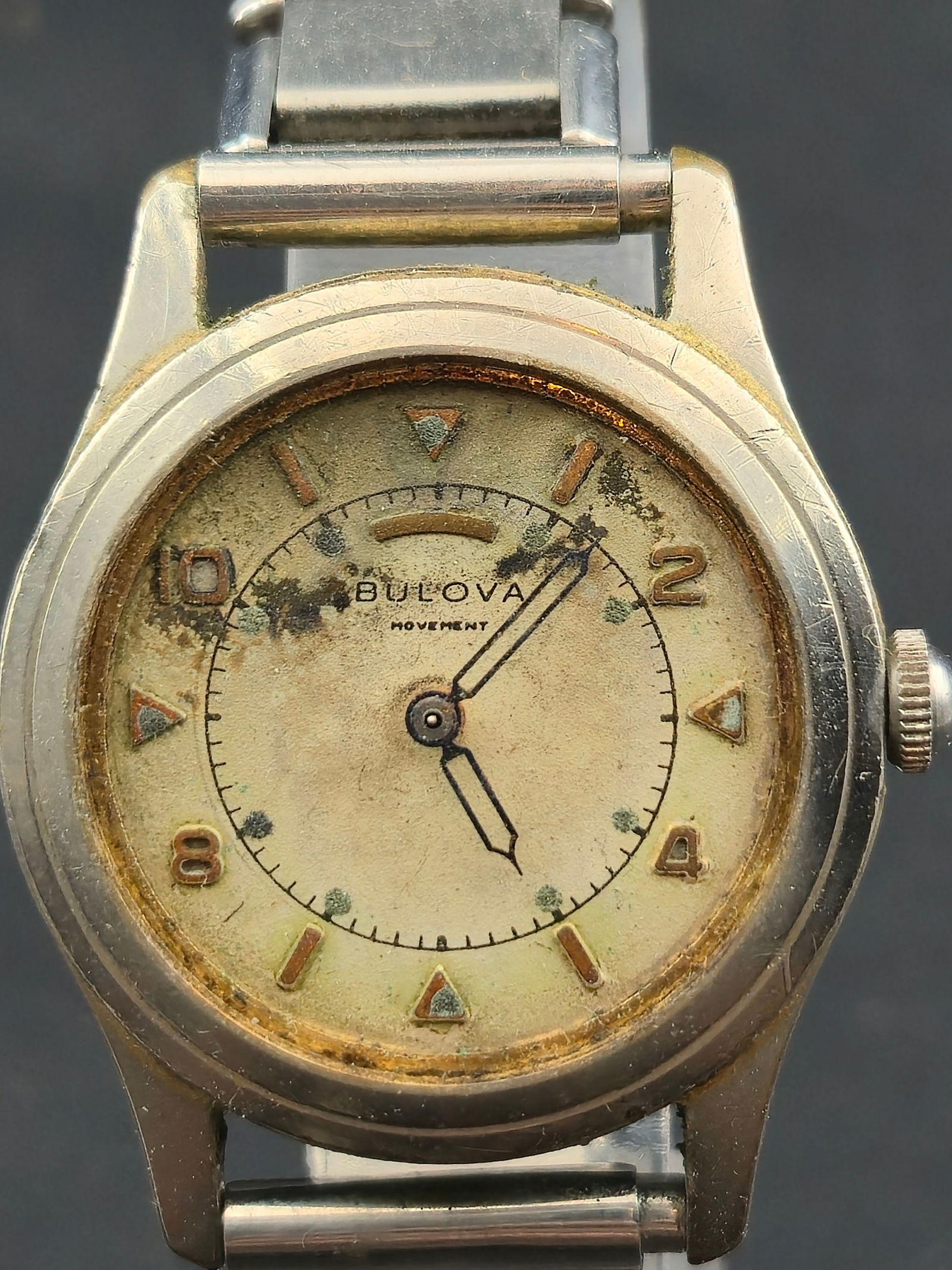 1940s Bulova Swiss Manual Wind 17J 34mm Antimagnetic (1 of 10)